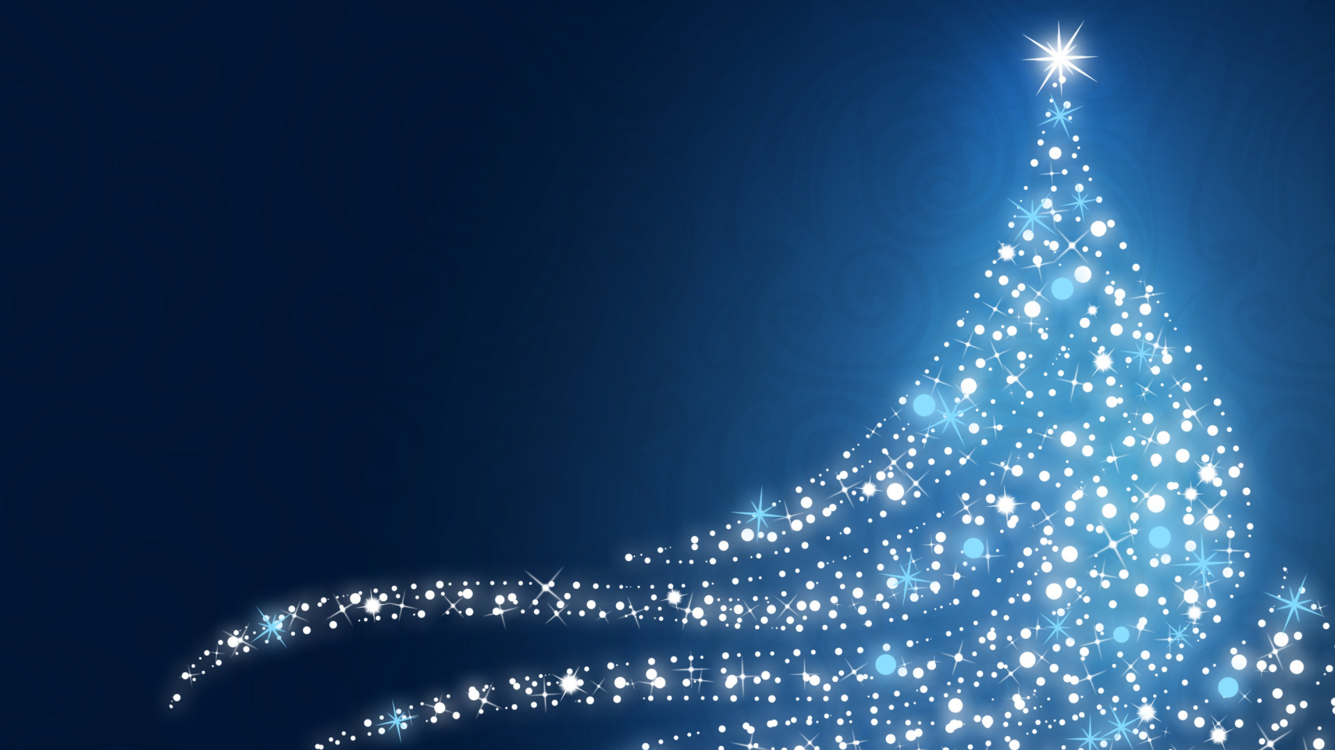 El Día De Navidad, Azul, Decoración de la Navidad, Luces de Navidad, Navidad. Wallpaper in 1920x1080 Resolution
