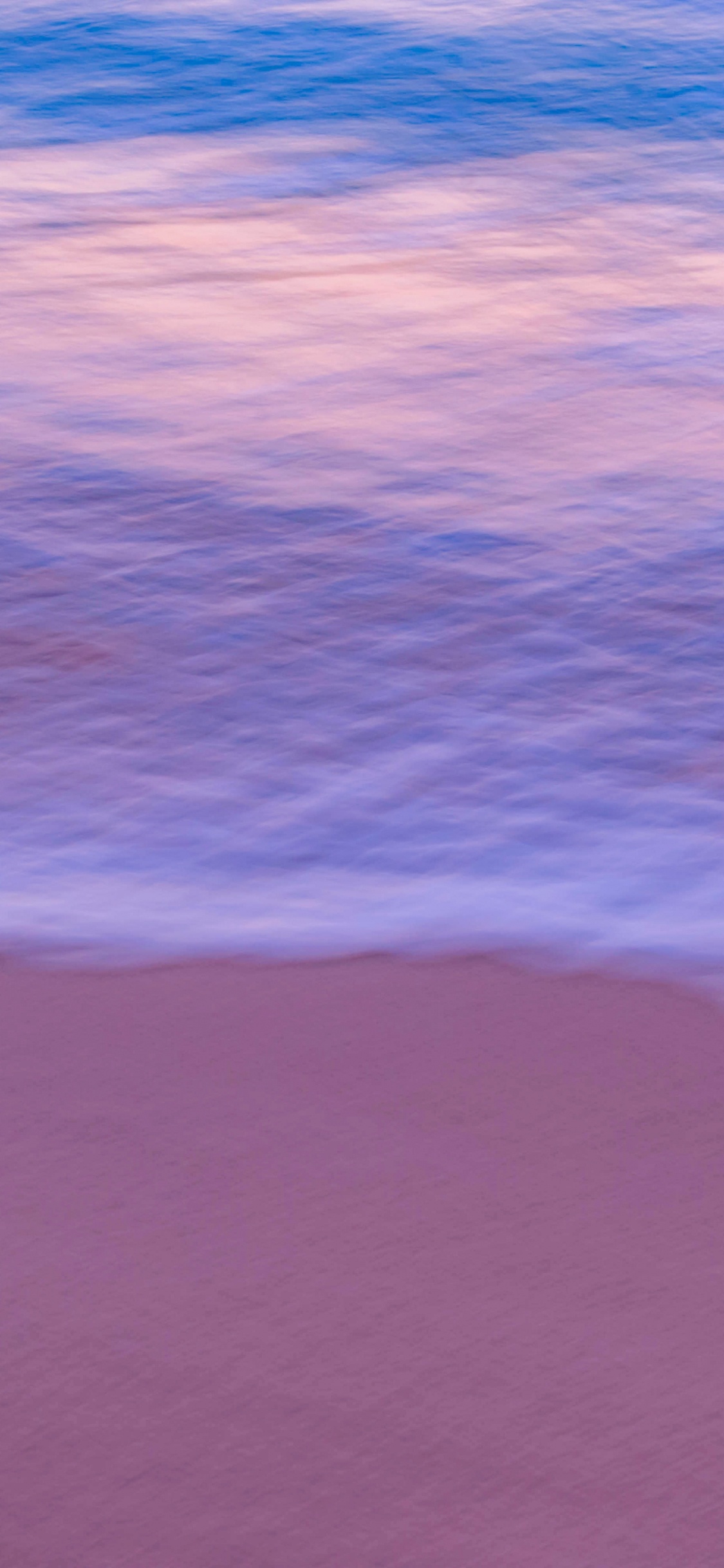 Azul, Morado, Rosa, Mar, Ambiente. Wallpaper in 1125x2436 Resolution