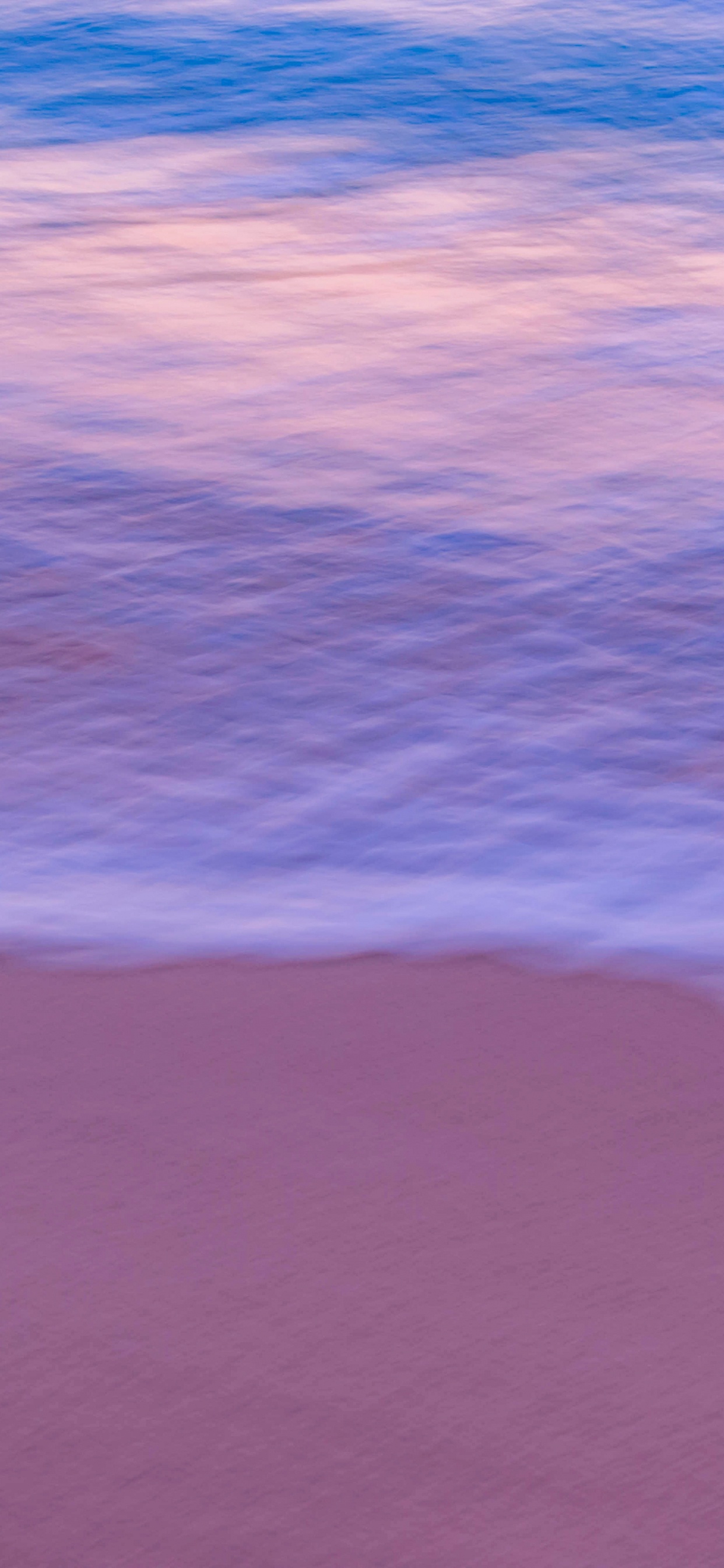 Blue, Purple, Cloud, Pink, Sea. Wallpaper in 1242x2688 Resolution