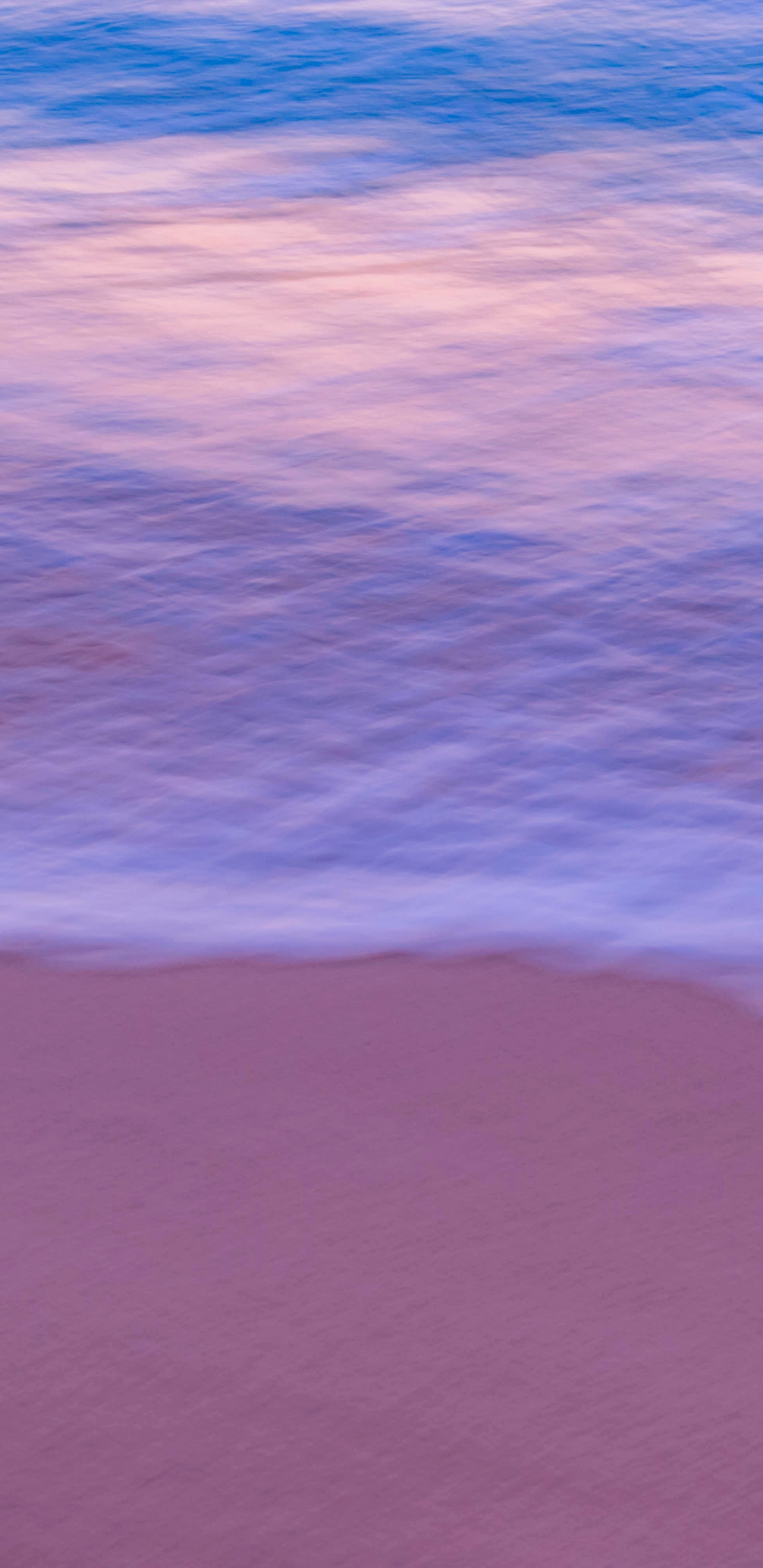 Blue, Purple, Pink, Mer, Atmosphère. Wallpaper in 1440x2960 Resolution