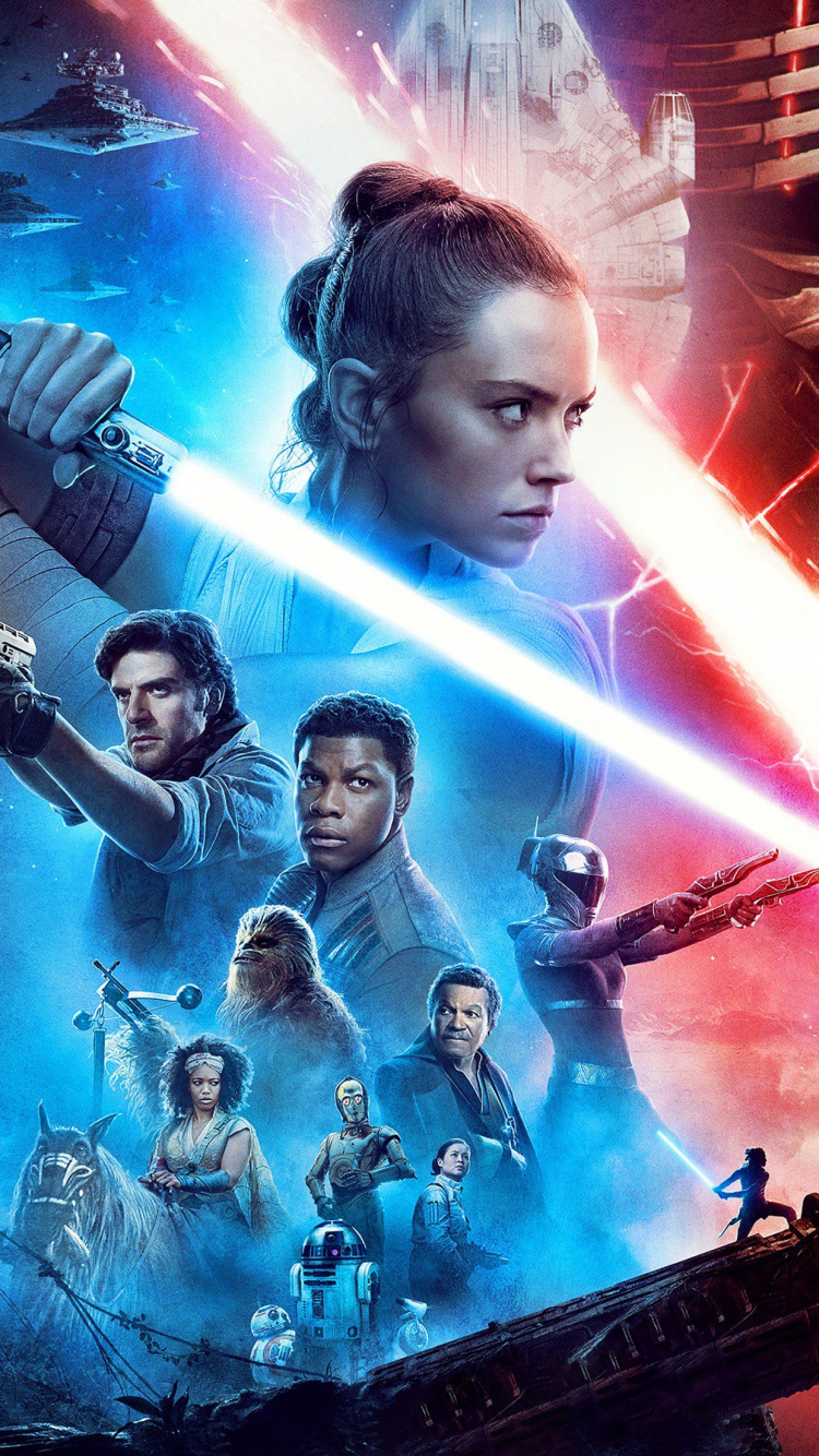 Star Wars, la Walt Disney Company, Jedi, Des Films De Disney, The Mandalorian. Wallpaper in 750x1334 Resolution