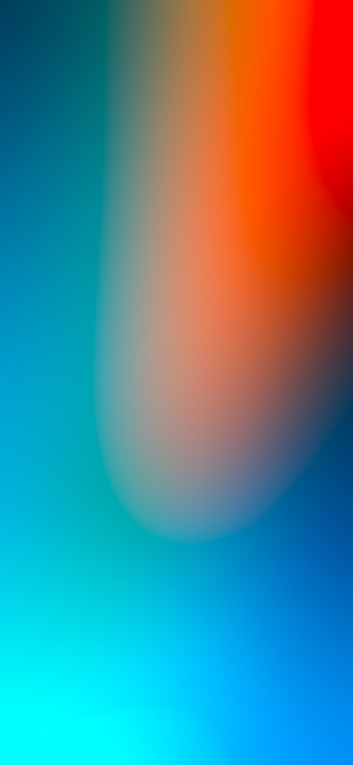 Orange, Colorfulness, Blue, Aqua, Tints and Shades. Wallpaper in 1125x2436 Resolution