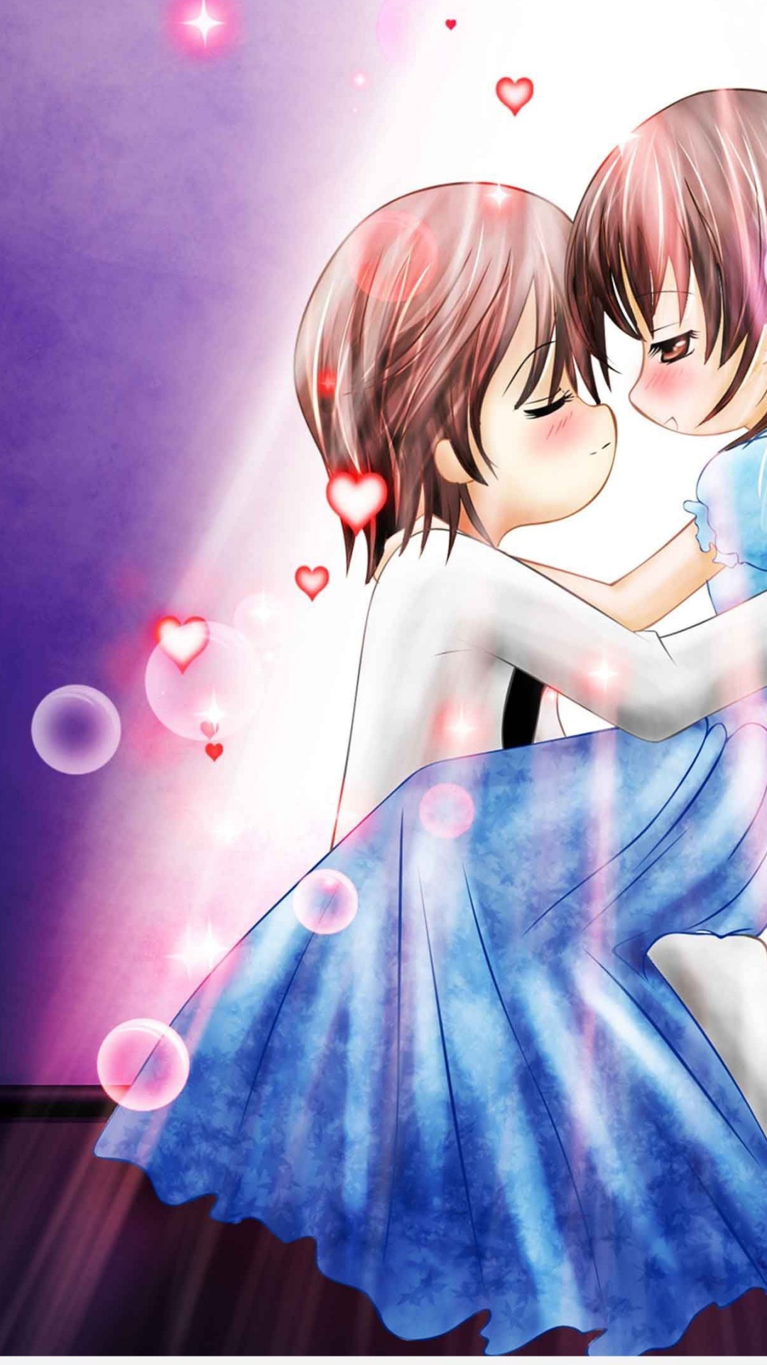 Cartoon, Cheveu, Peau, Coiffure, Purple. Wallpaper in 1080x1920 Resolution