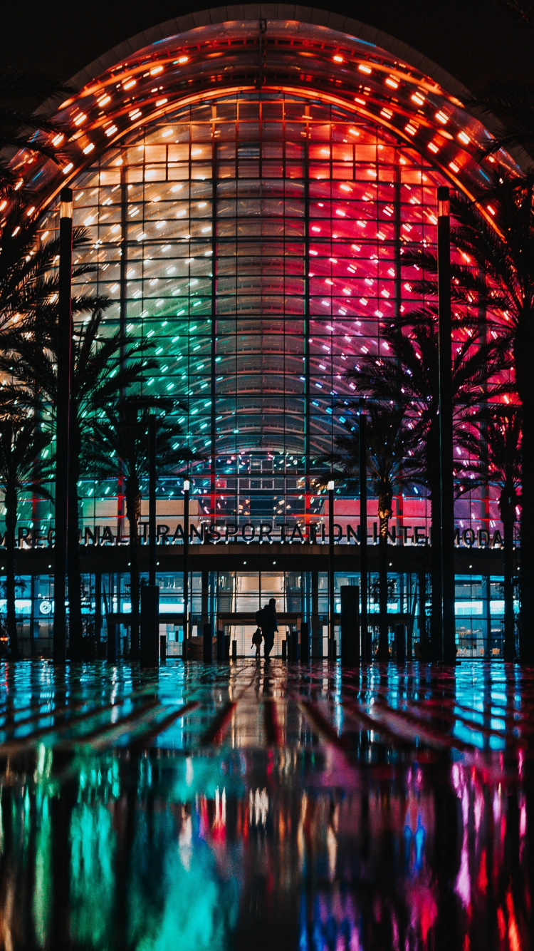 Building, Plant, Light, Water, Electricity. Wallpaper in 750x1334 Resolution