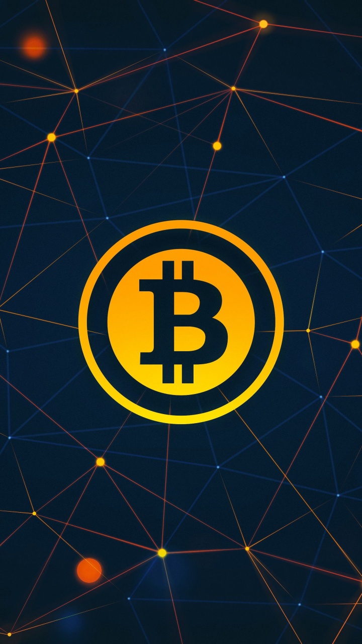 Logo b Amarillo y Negro. Wallpaper in 720x1280 Resolution