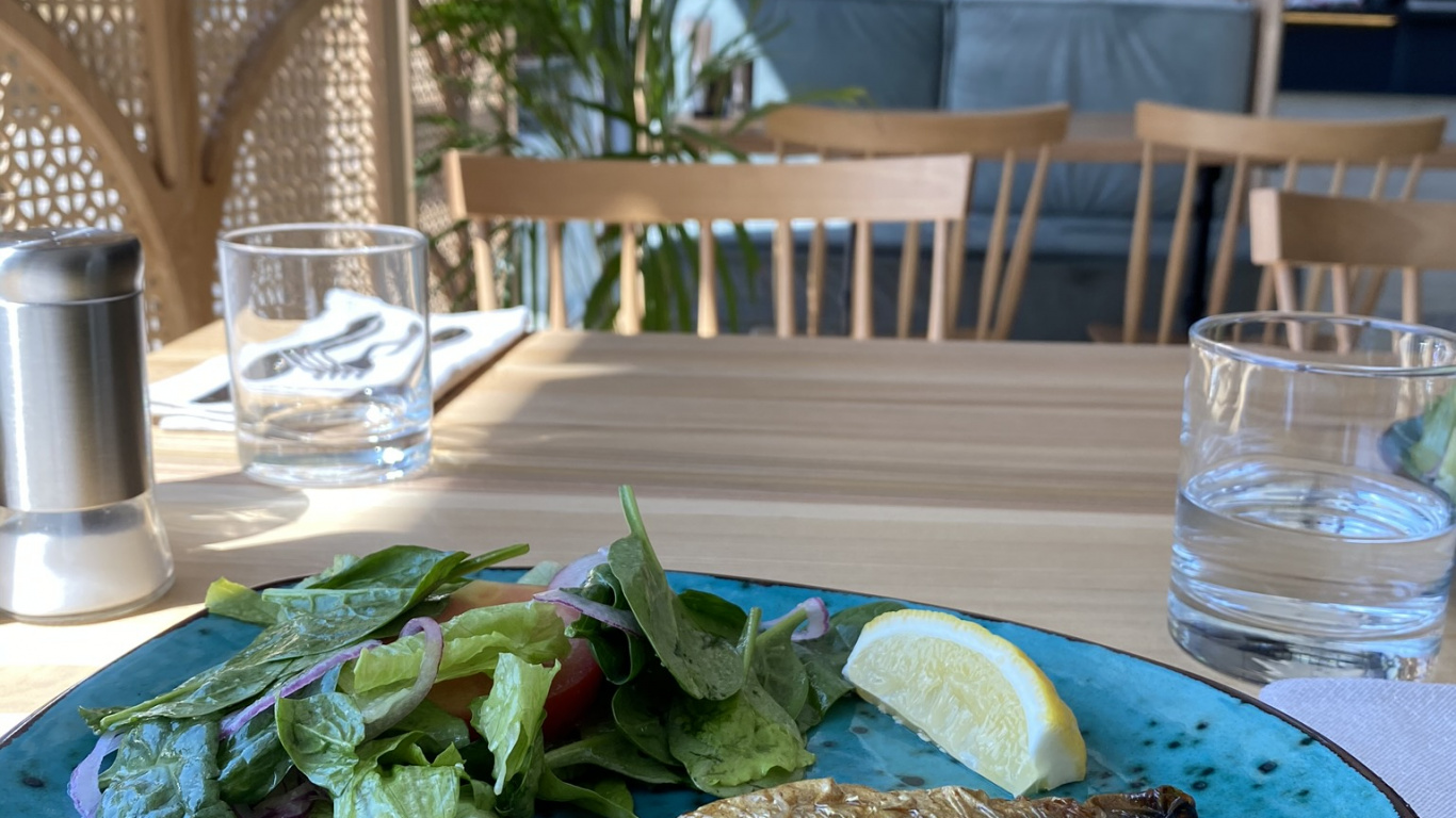 Pescado, Plato, Brunch, Ciencia, Biología. Wallpaper in 1366x768 Resolution