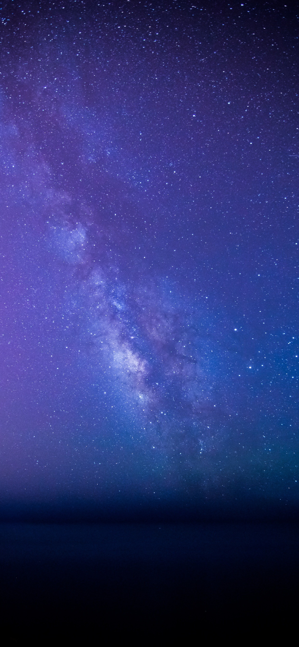 Ciel Étoilé Au-dessus de la Nuit Étoilée. Wallpaper in 1242x2688 Resolution