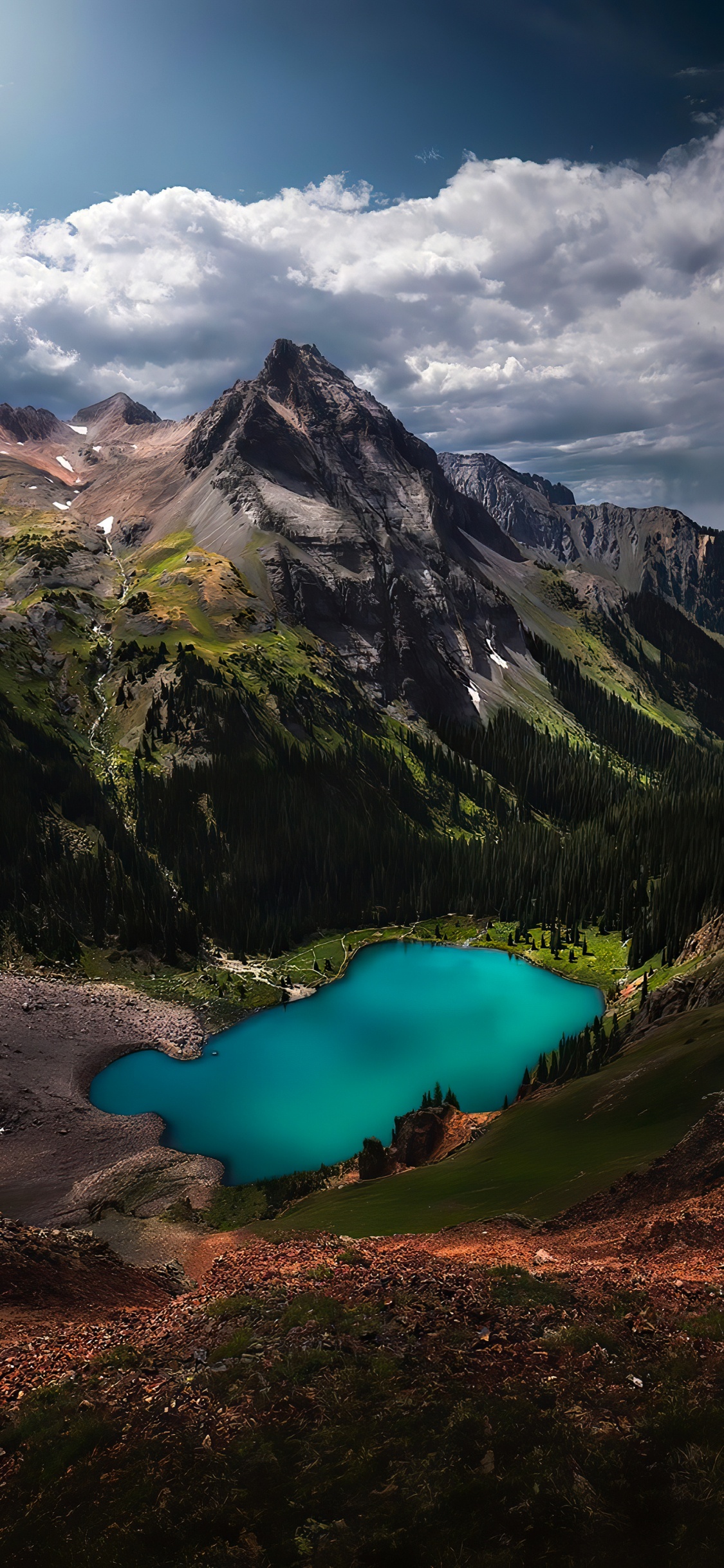 性质, 水资源, Azure, 自然景观 壁纸 1125x2436 允许
