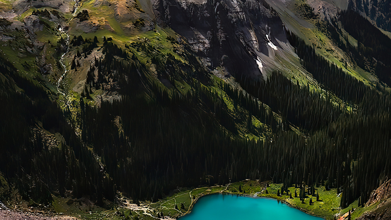 性质, 水资源, Azure, 自然景观 壁纸 1366x768 允许