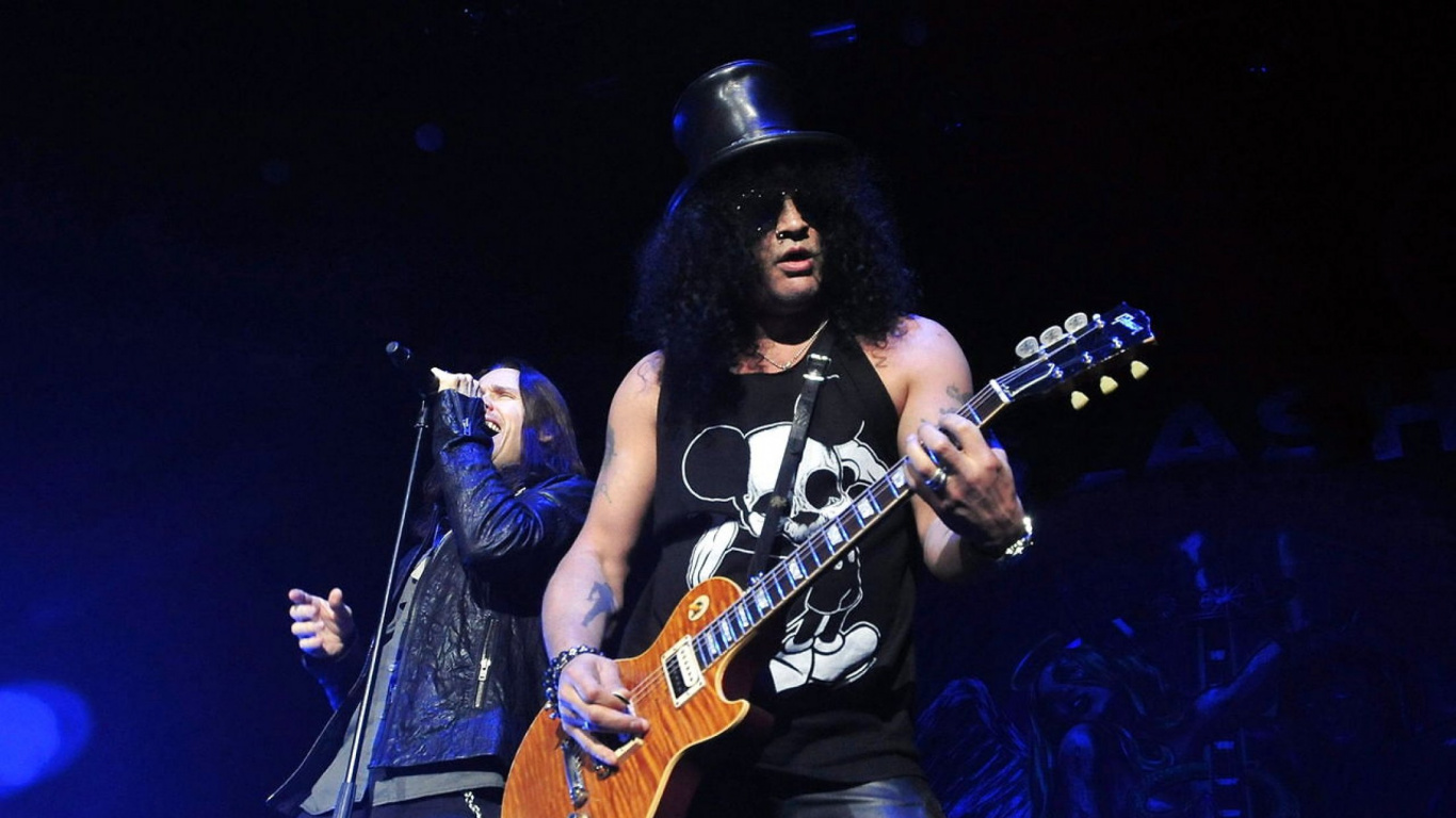 Guns N Roses, Guitare, Guitare Électrique, Guitare Acoustique, Instrument à Cordes. Wallpaper in 1366x768 Resolution