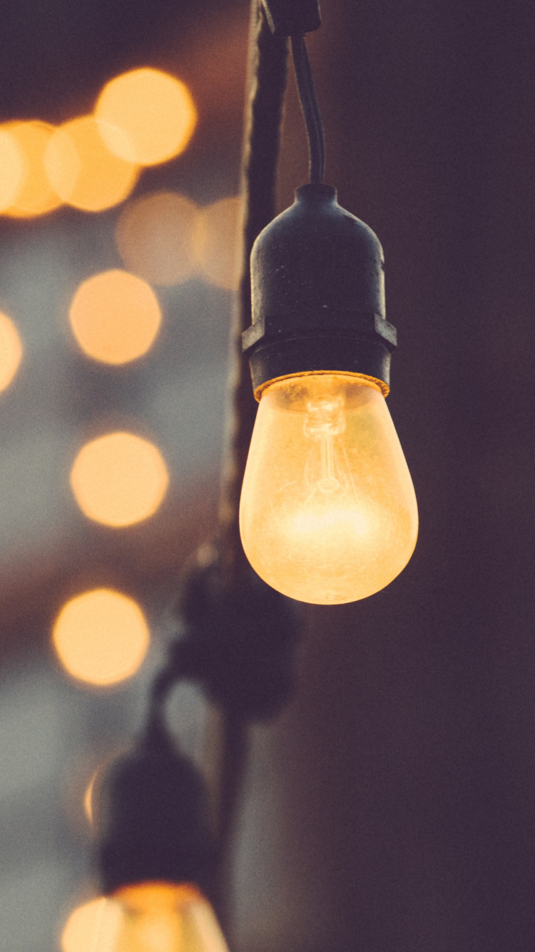 Light, Incandescent Light Bulb, Electric Light, Lighting, Light Fixture. Wallpaper in 750x1334 Resolution
