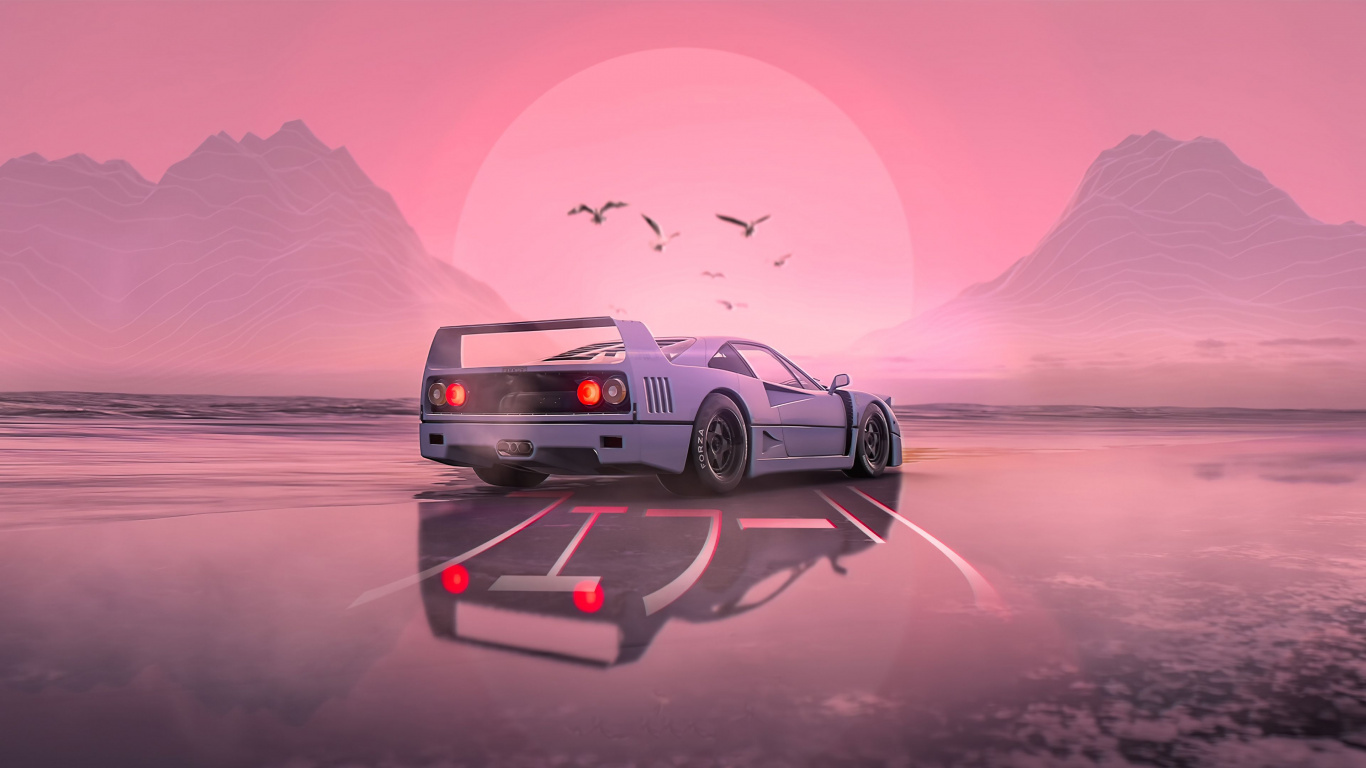 Car, Sportwagen, DeLorean, DMC DeLorean, Jdm Car. Wallpaper in 1366x768 Resolution