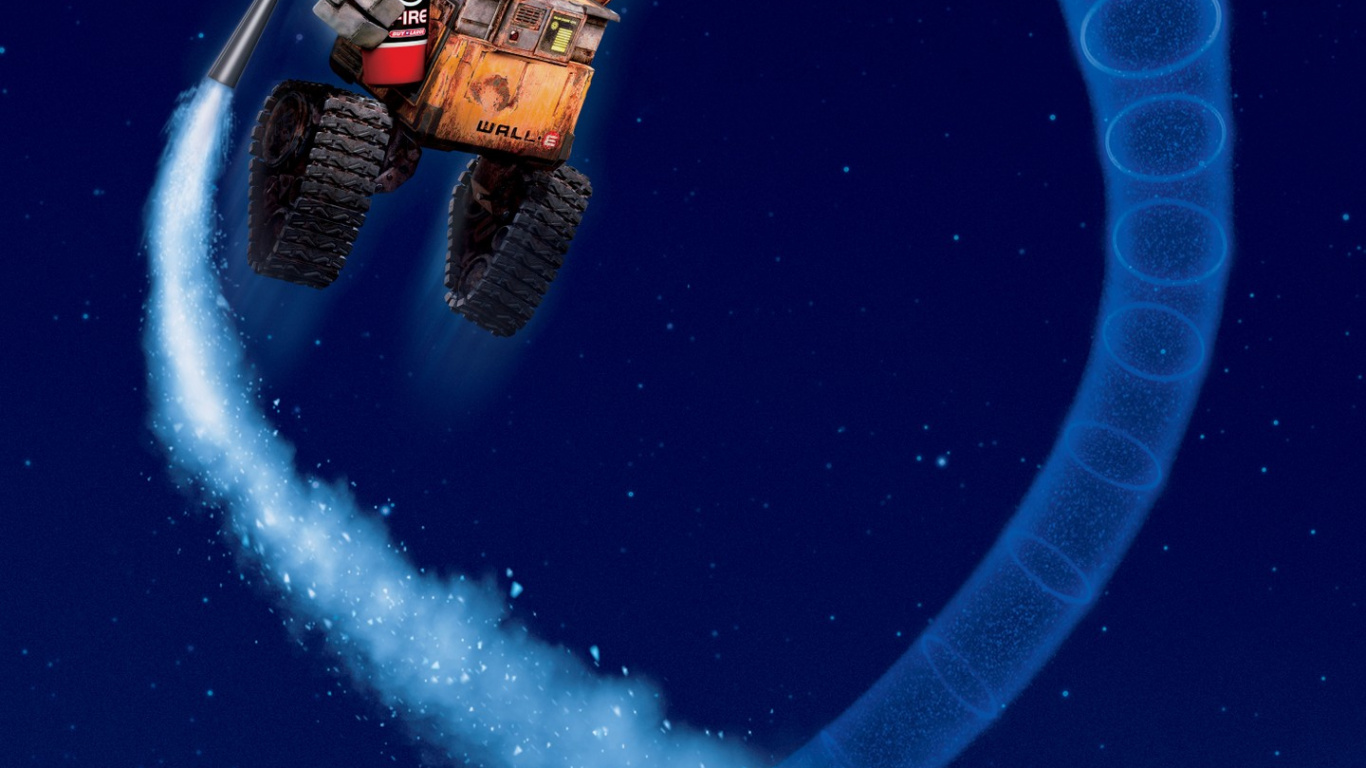 Wall-e, Wall e Eve, Walle, Pixar, Eve. Wallpaper in 1366x768 Resolution