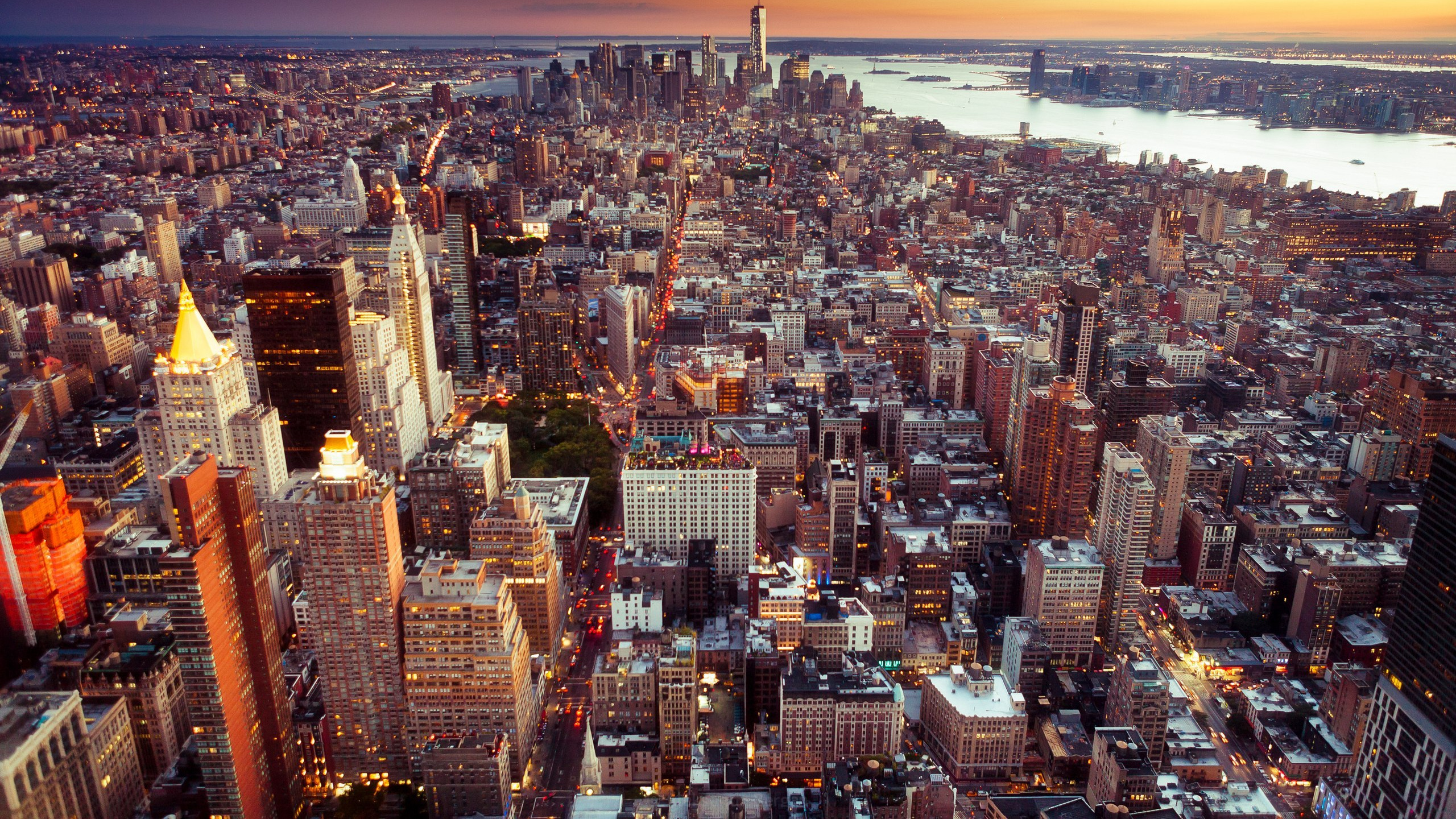 Aerial View of City Buildings During Daytime. Wallpaper in 2560x1440 Resolution