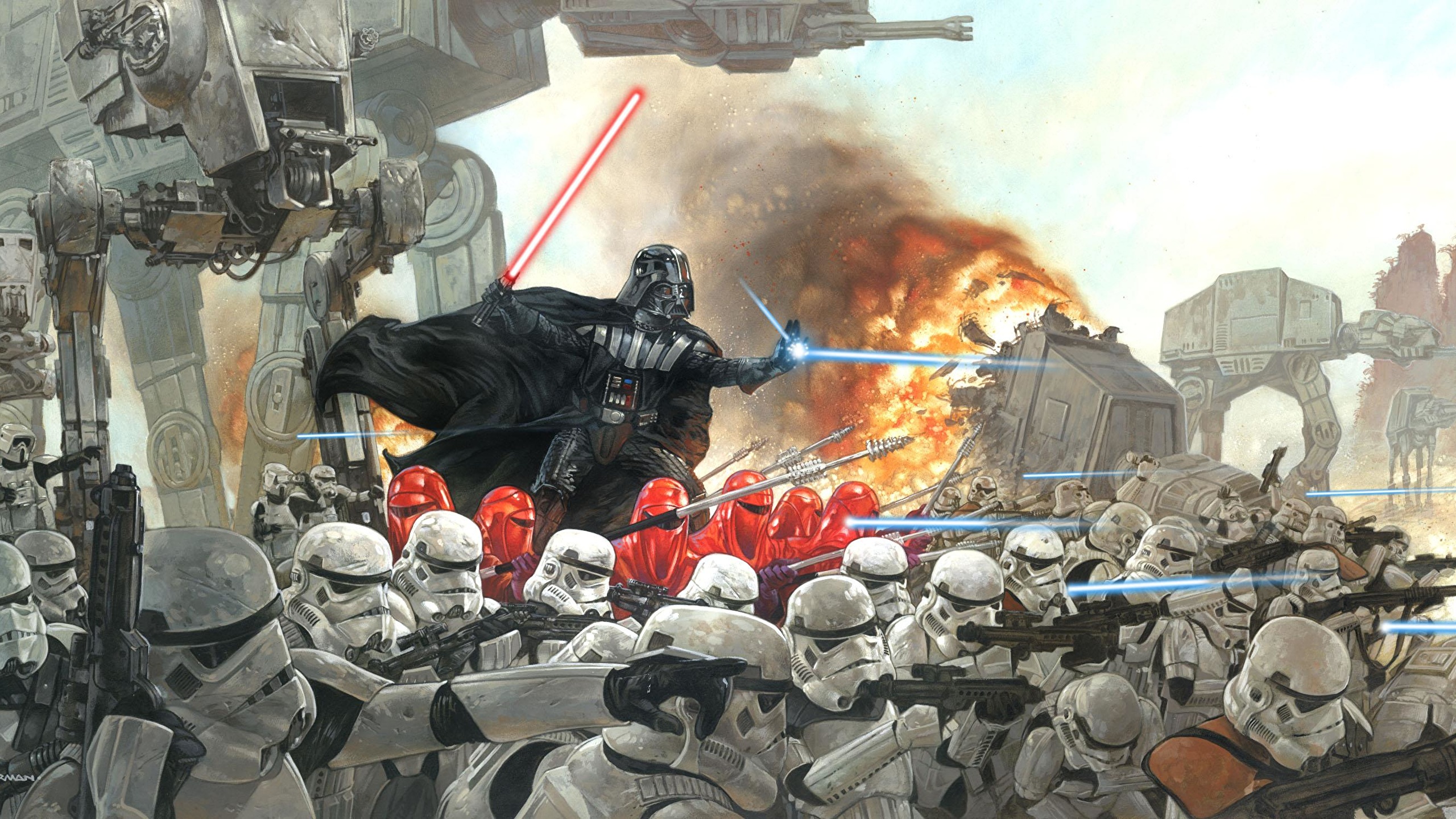 Star wars Art Dark side wallpaper image  501st Legion Vaders Fist   Mod DB