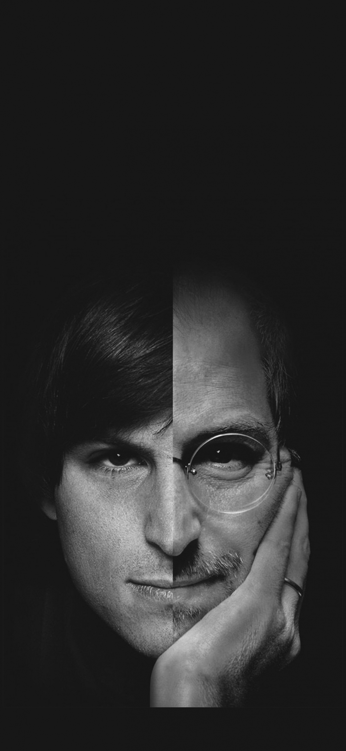 Steve Jobs, Convertirse en Steve Jobs, Nariz, Piel, Barbilla. Wallpaper in 1125x2436 Resolution