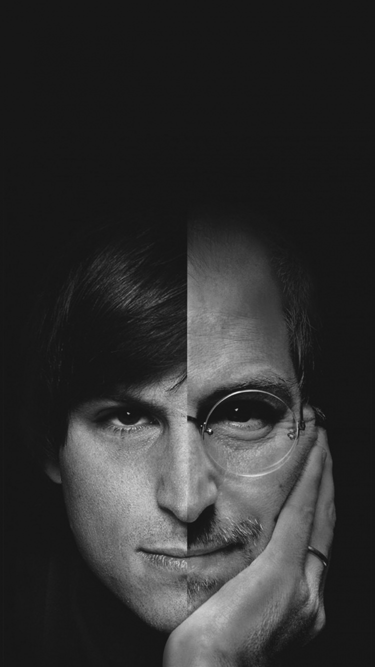 Steve Jobs, Convertirse en Steve Jobs, Nariz, Piel, Barbilla. Wallpaper in 750x1334 Resolution