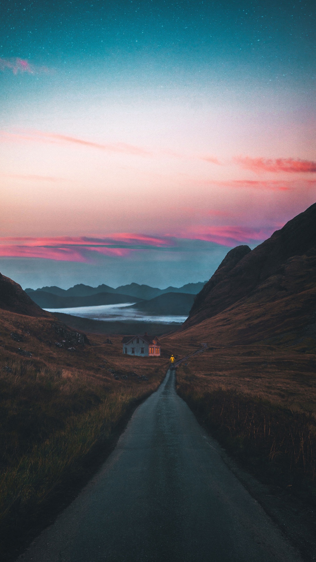 Natur, Wand, Malerei, Cloud, Naturlandschaft. Wallpaper in 1080x1920 Resolution