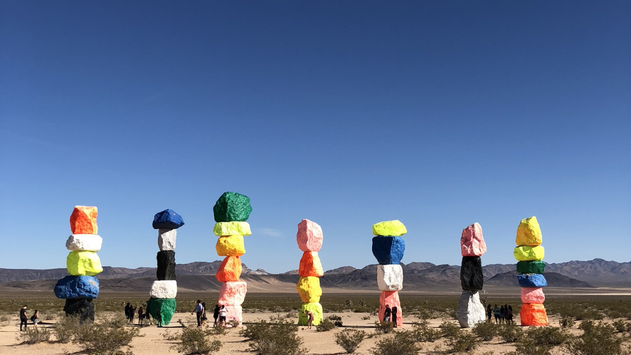 Las Vegas, USA, Sand, Wasser, Reise. Wallpaper in 1280x720 Resolution