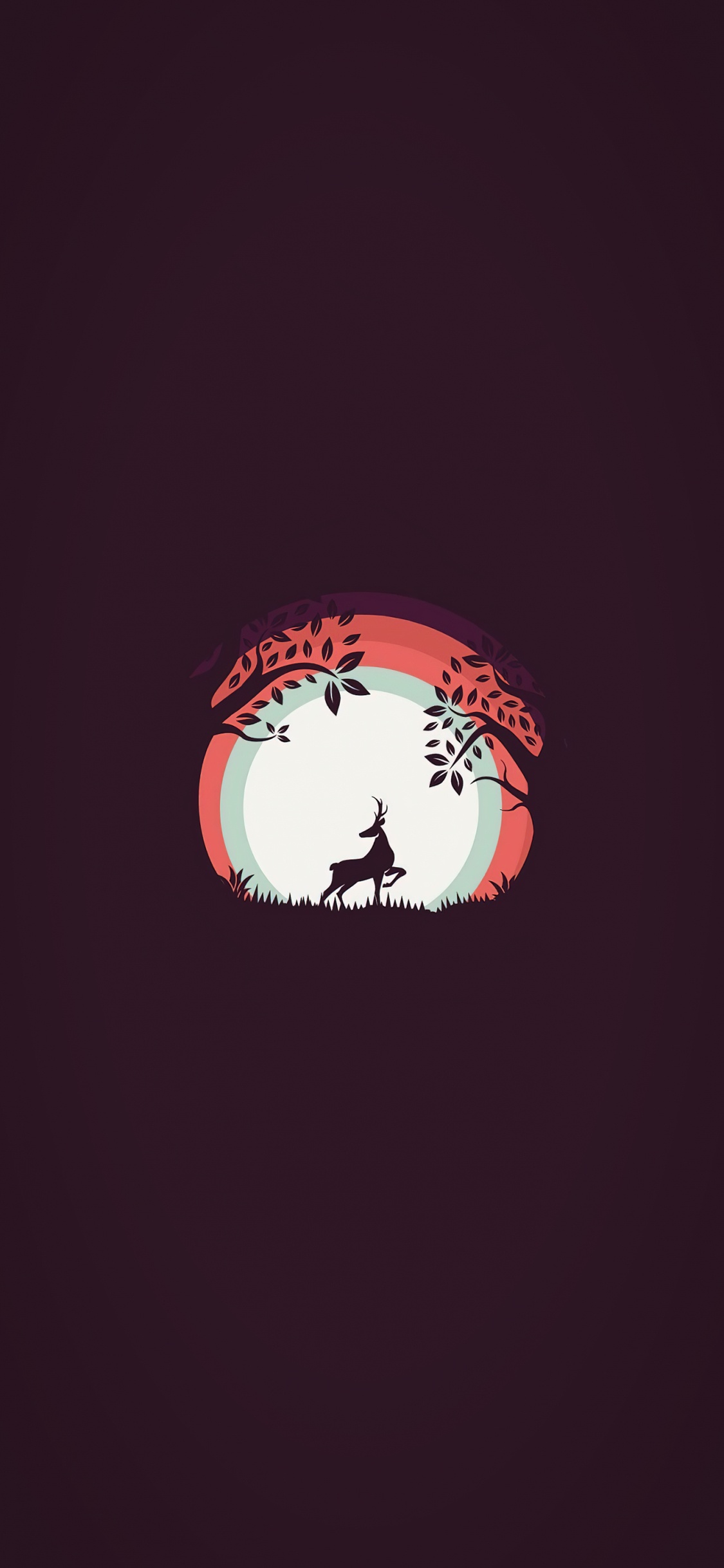 Précalcul, Mathématique, Art, de Teintes et de Nuances, Pleine Lune. Wallpaper in 1125x2436 Resolution