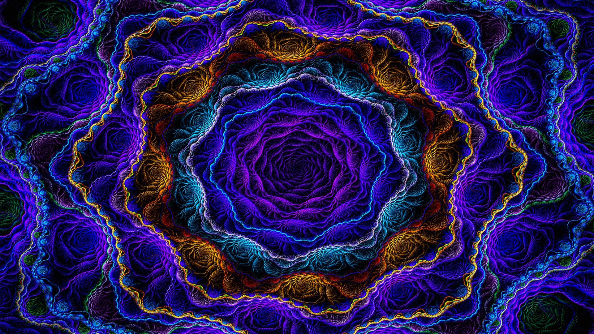 Blue Yellow and Pink Textile. Wallpaper in 1920x1080 Resolution