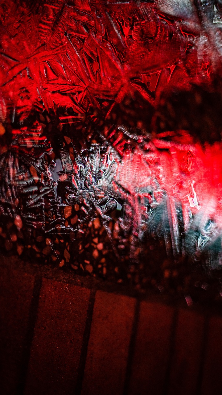 Graphics, Red, Tree, Art, Plant. Wallpaper in 720x1280 Resolution