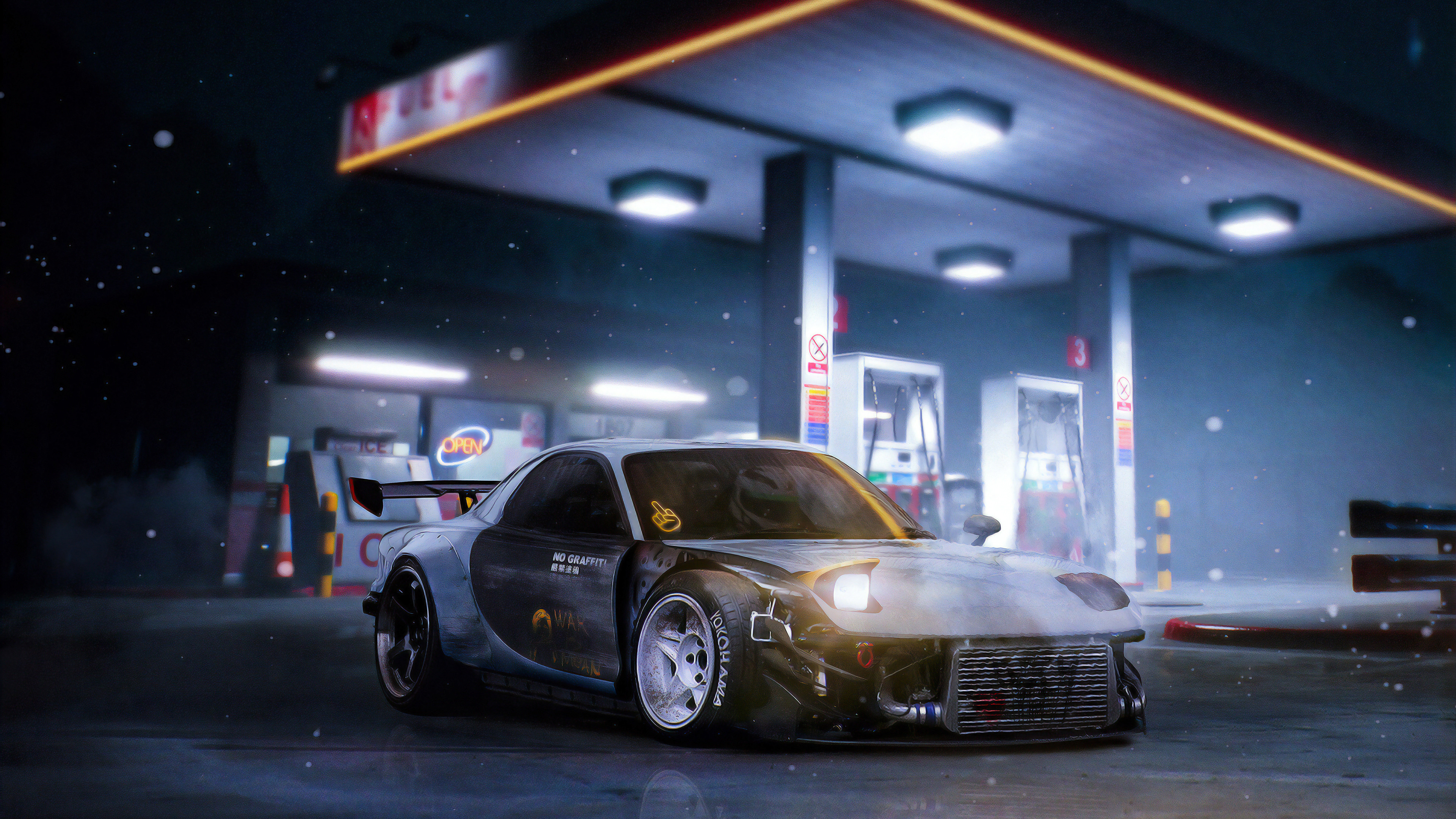 Mazda RX-7, Mazda Motor Corporation, King, Mazda, Mazda RX-8. Wallpaper in 3840x2160 Resolution