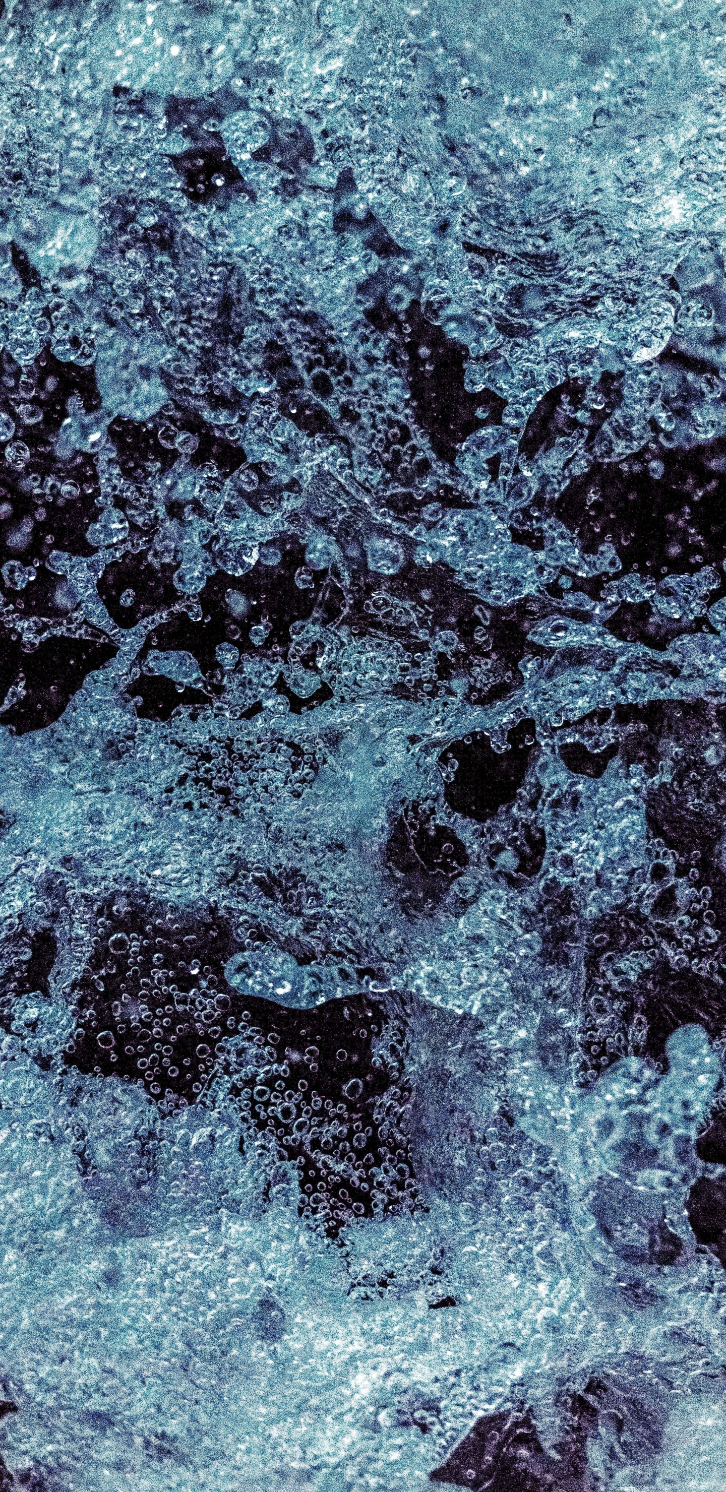 Azul, Agua, Verde, Turquesa, Patrón. Wallpaper in 1440x2960 Resolution