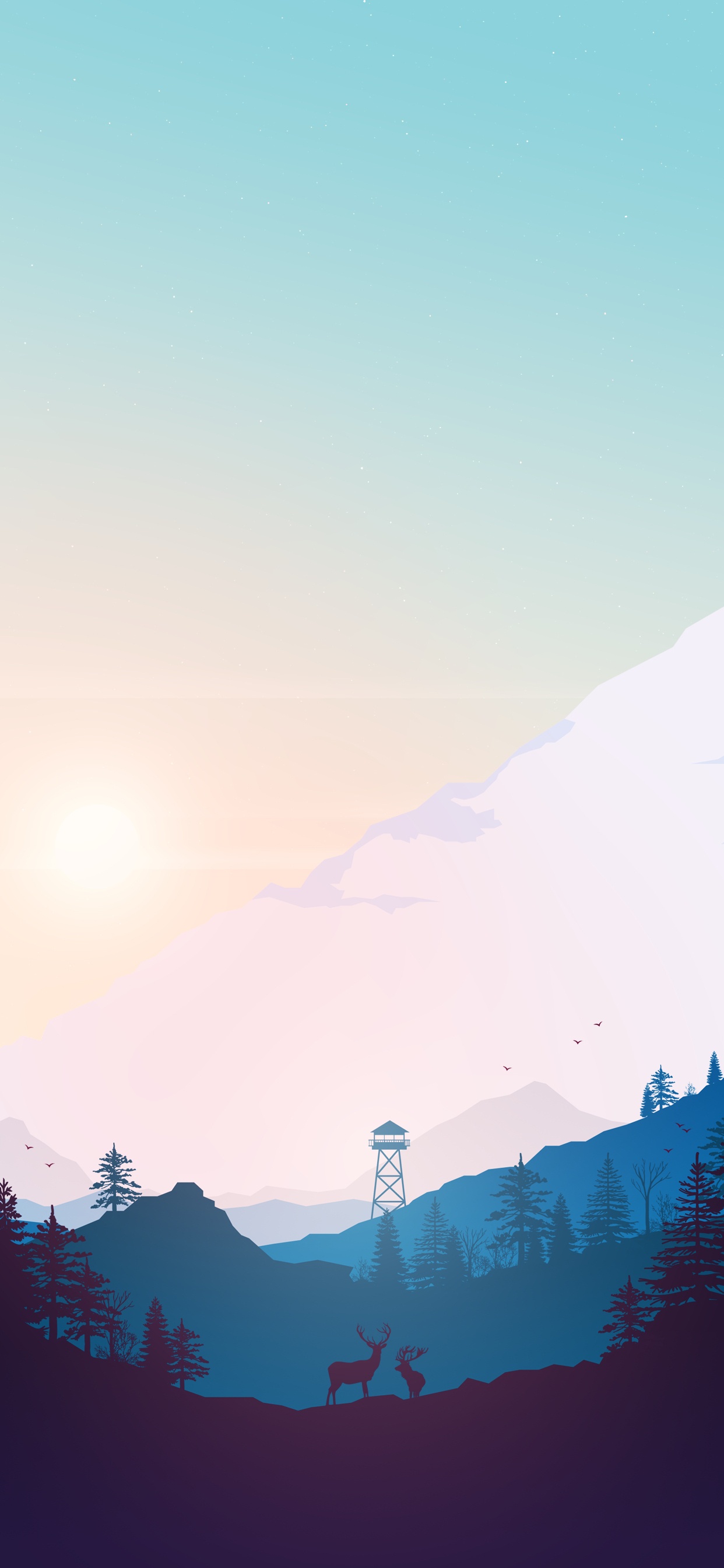 IOS, Atmosphère, L'écorégion, Paysage Naturel, Pente. Wallpaper in 1242x2688 Resolution