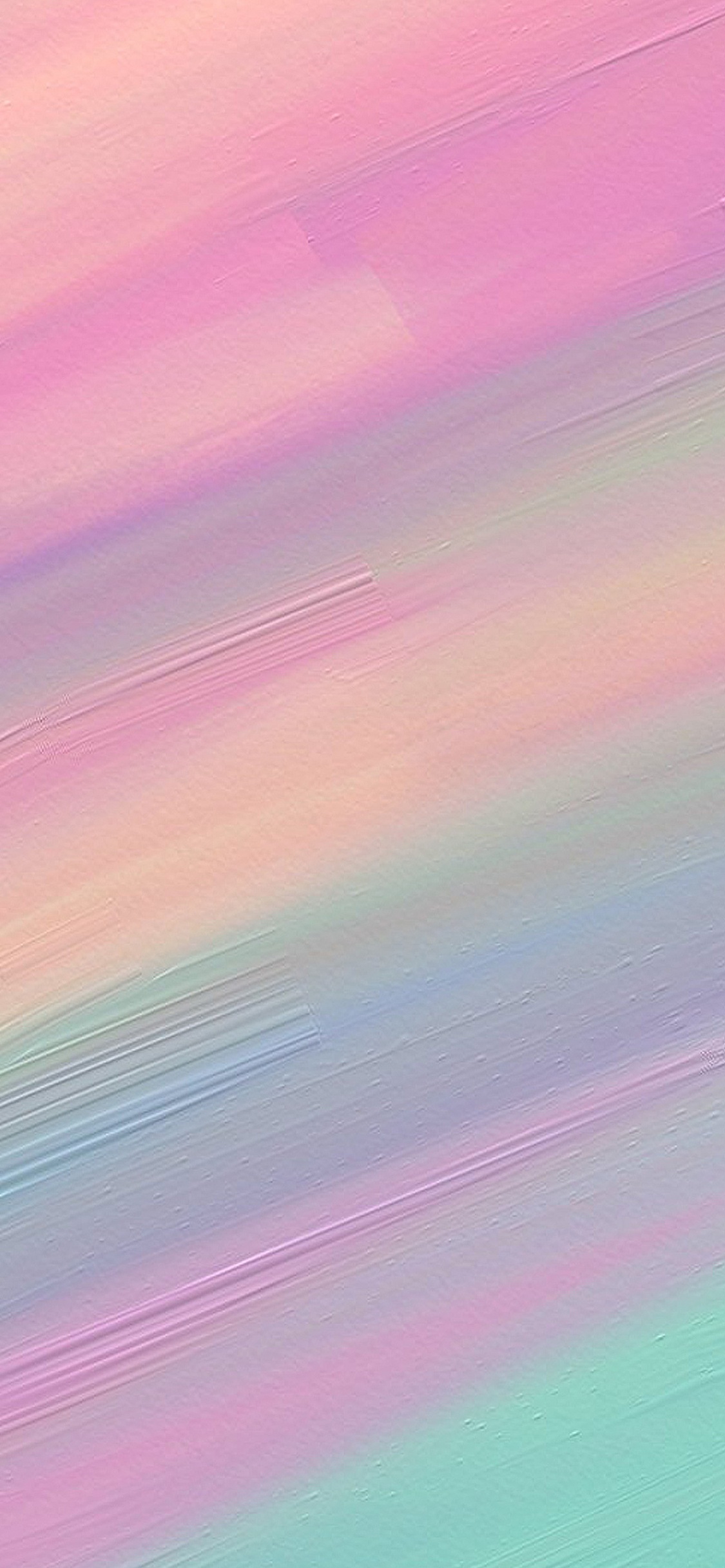 Pintura Abstracta Roja Verde y Azul. Wallpaper in 1125x2436 Resolution