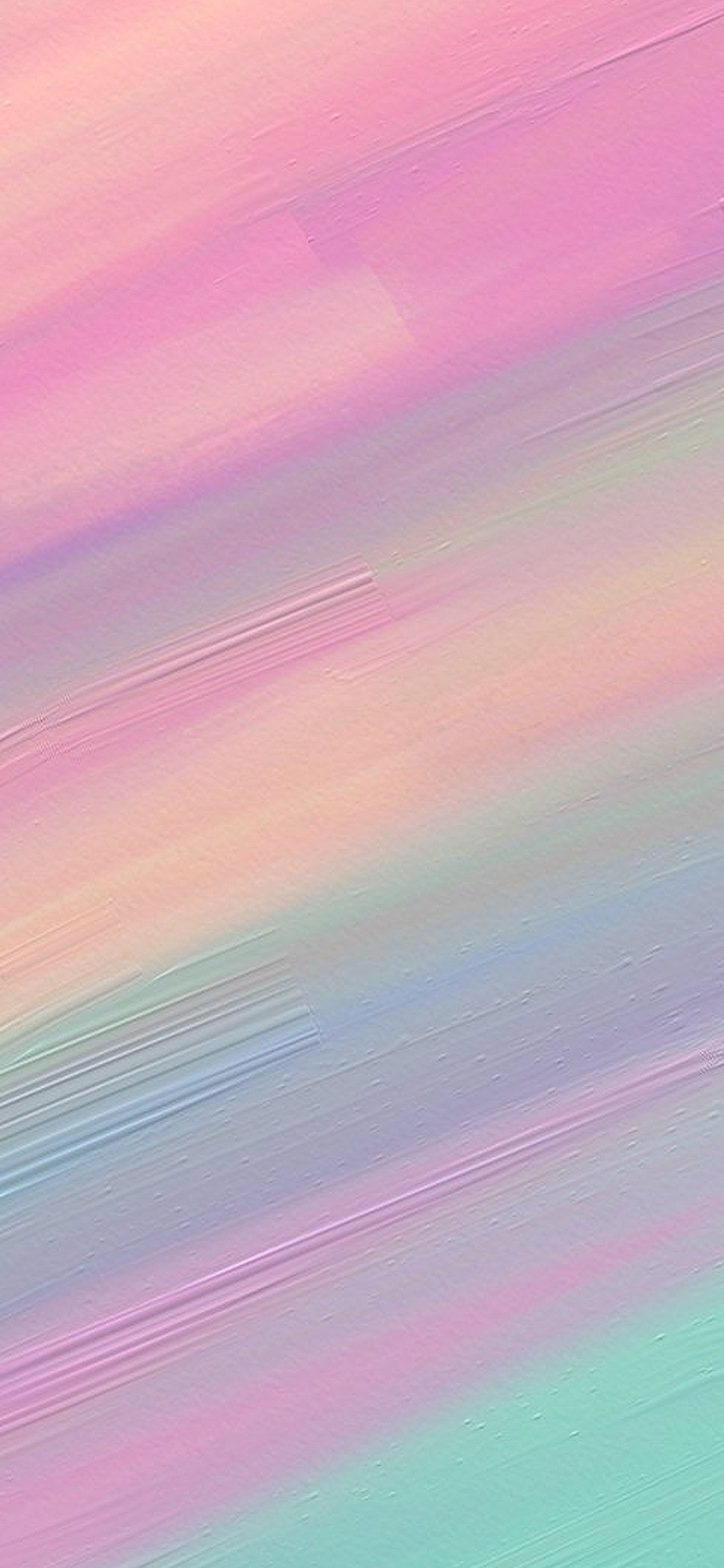 Pintura Abstracta Roja Verde y Azul. Wallpaper in 1242x2688 Resolution