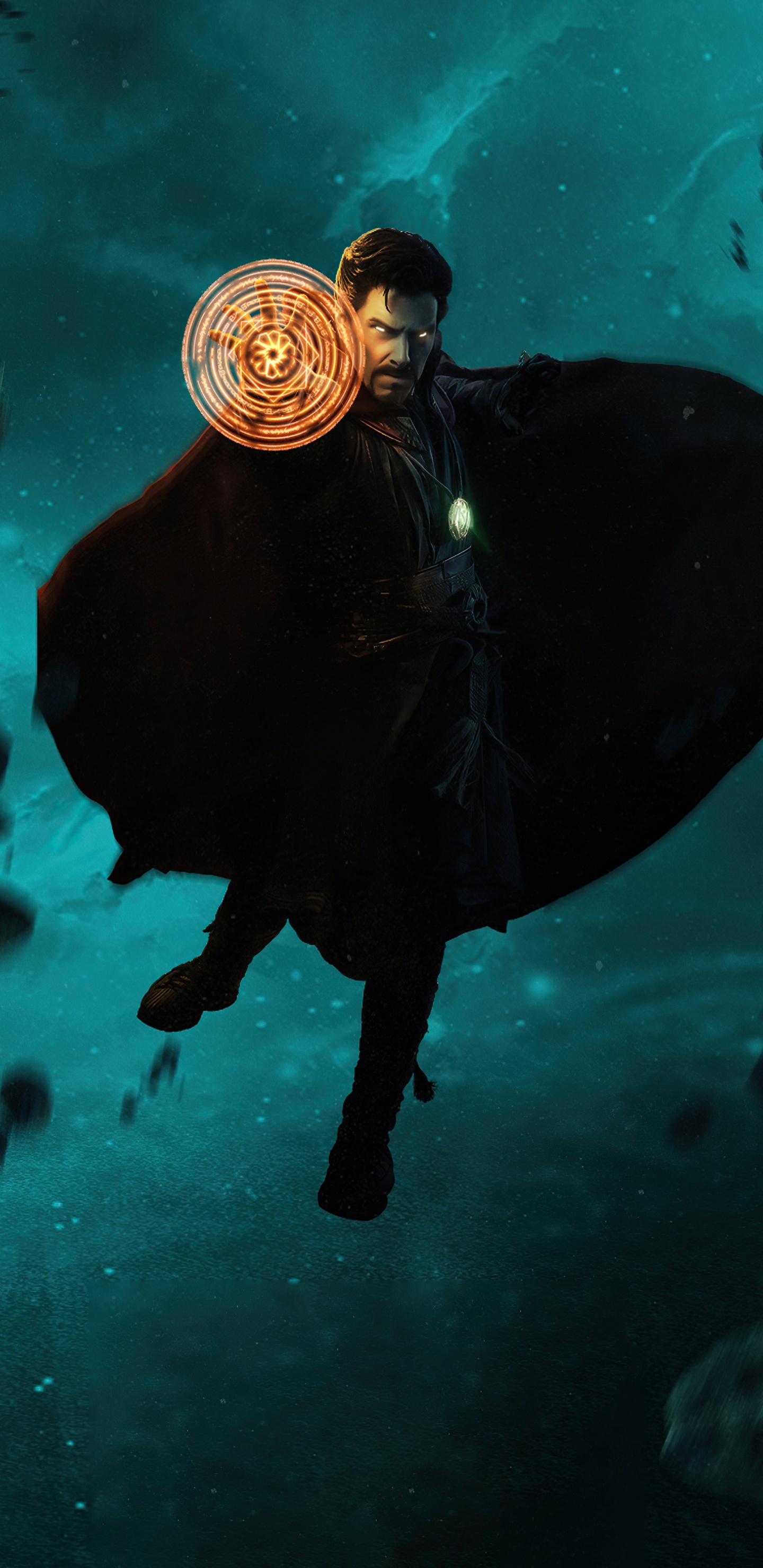 Les Gens Dans la Nature, Nourriture Mikkelsen, Doctor Strange, Spider-man, Docteur Malheur. Wallpaper in 1440x2960 Resolution