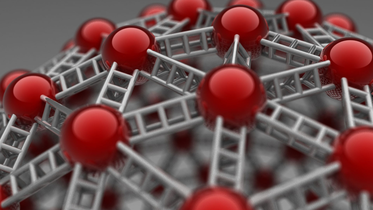 Red and White Plastic Clothes Pin Lot. Wallpaper in 1280x720 Resolution