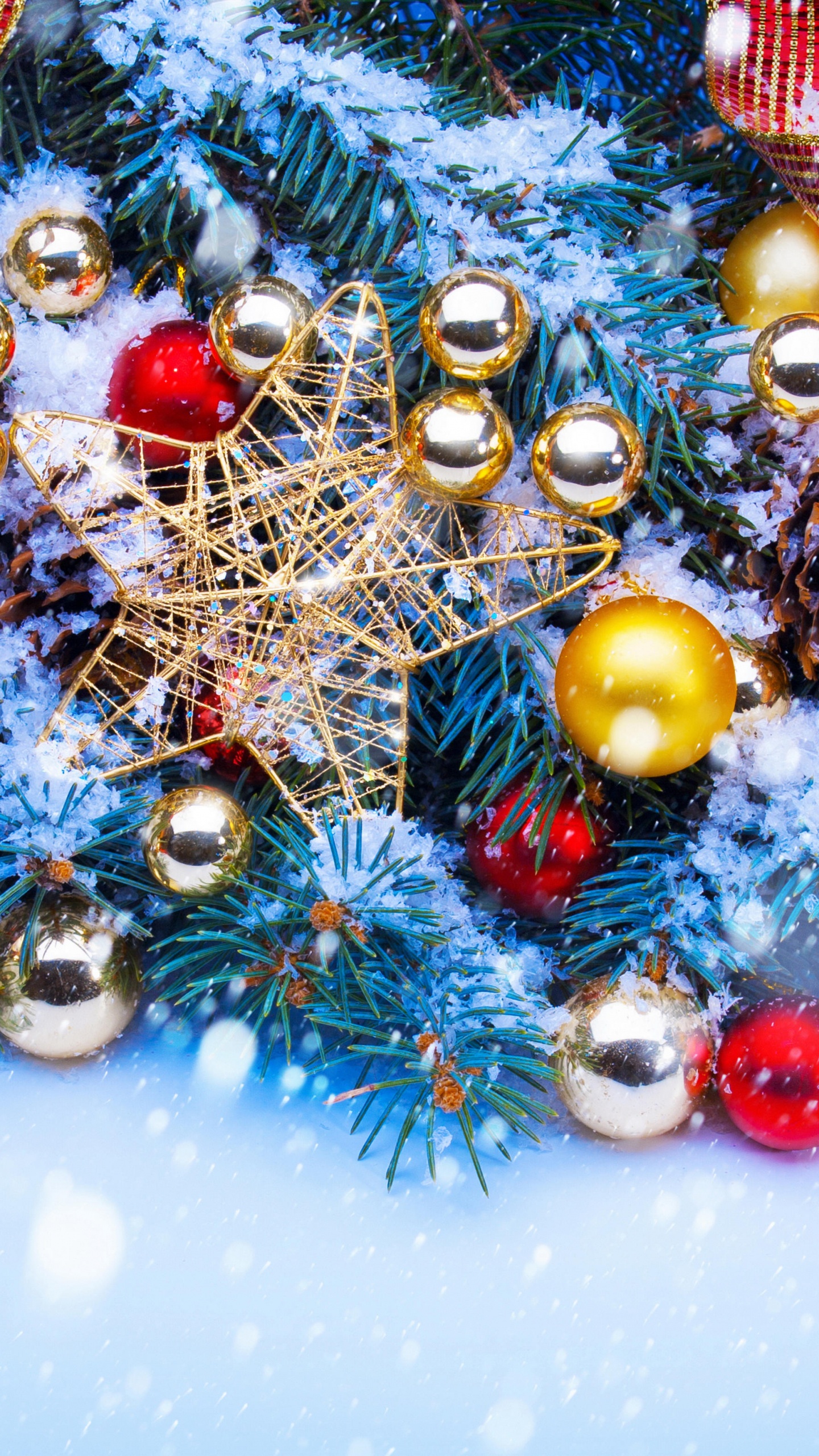 Christmas Day, Christmas Ornament, Christmas Decoration, Christmas, Tree. Wallpaper in 1440x2560 Resolution