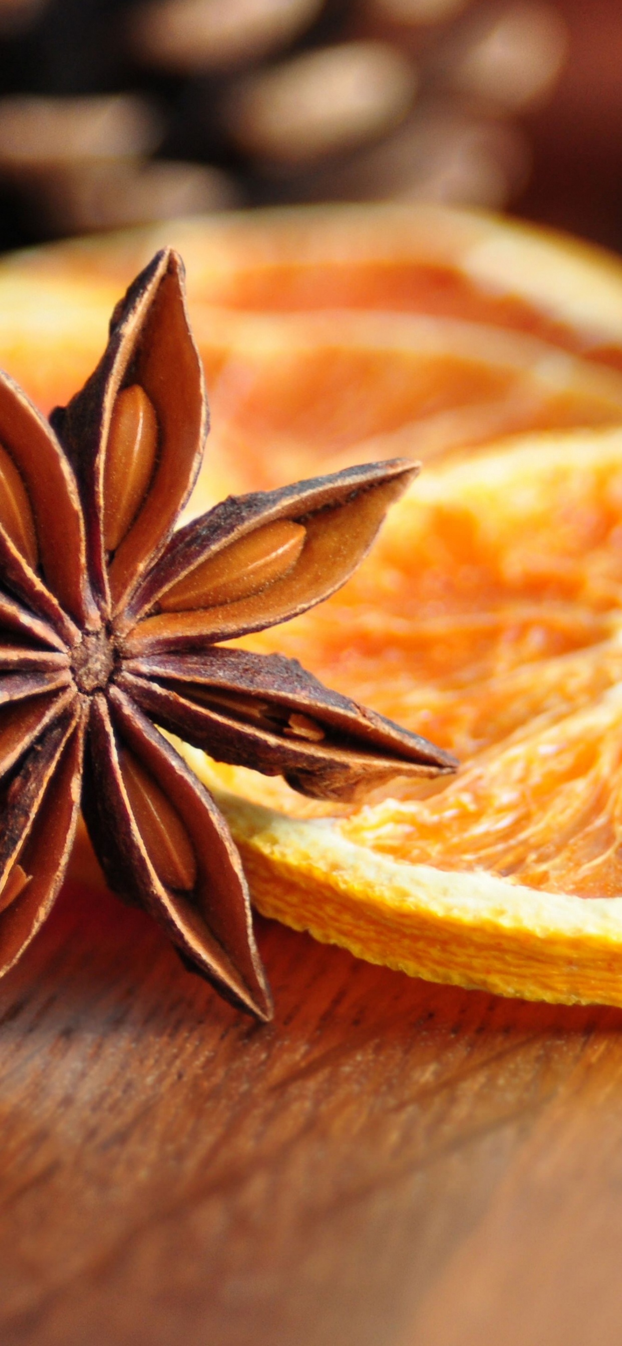 Spice, Zimt, Sternanis, Lebensmittel, Rangpur. Wallpaper in 1242x2688 Resolution