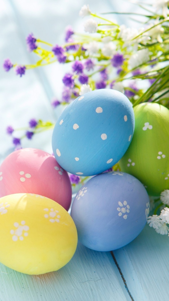 Easter Egg, Holiday, Easter, Food, Kulich. Wallpaper in 720x1280 Resolution