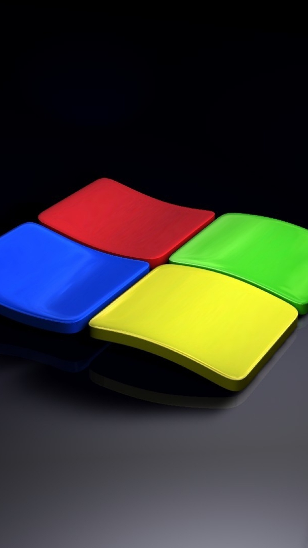 Microsoft Windows, Windows7, 塑料, 光, 黄色的 壁纸 1080x1920 允许