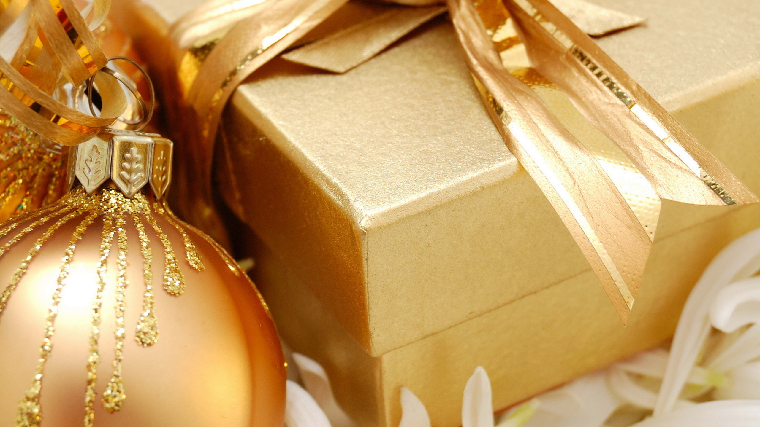 Christmas Gift, Gift, Gift Wrapping, Christmas Day, Party Favor. Wallpaper in 2560x1440 Resolution