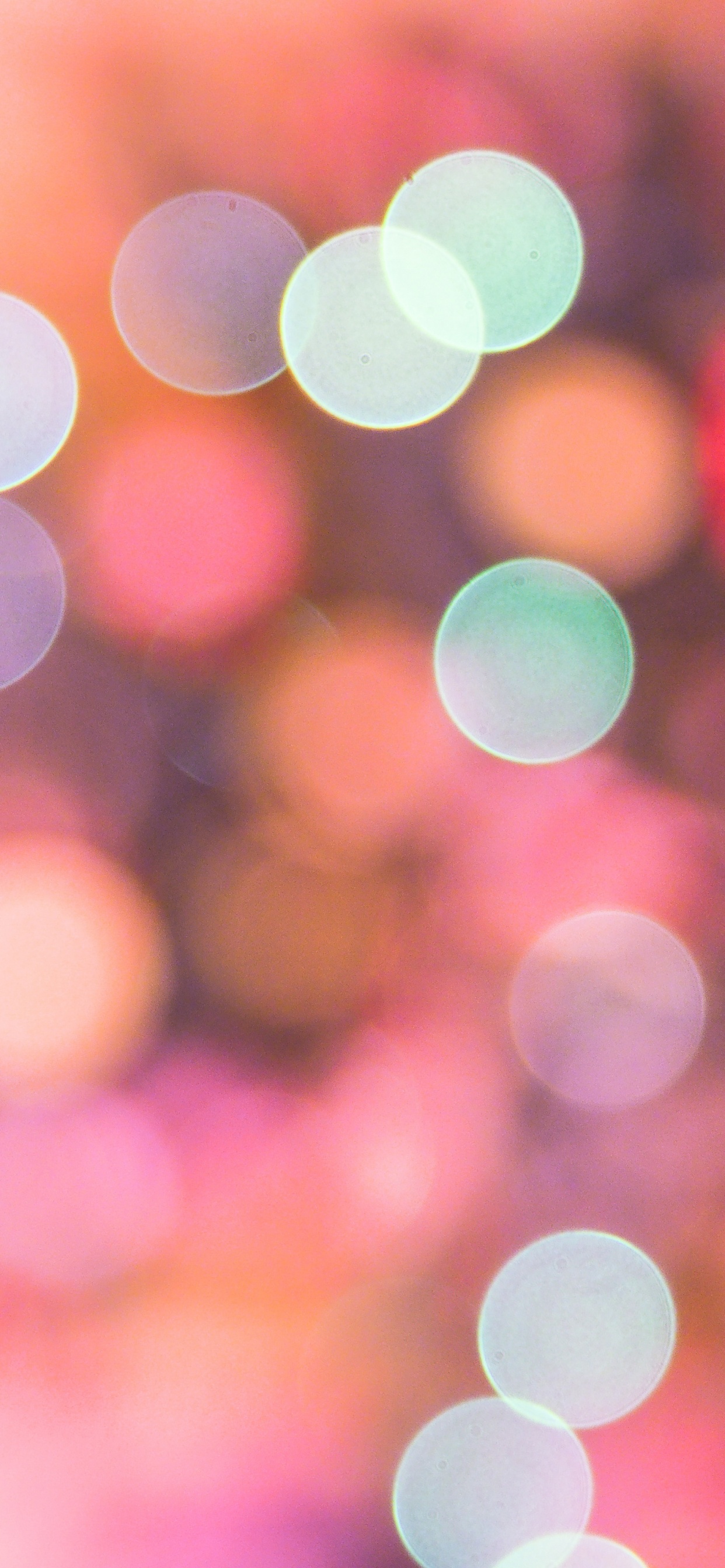 Blaue Und Weiße Bokeh-Lichter. Wallpaper in 1242x2688 Resolution