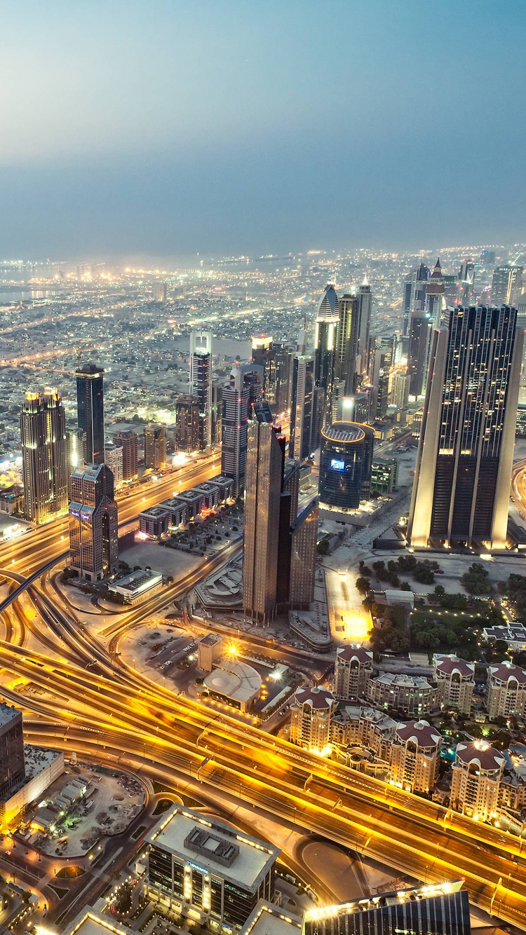 Aerial View of City Buildings During Daytime. Wallpaper in 750x1334 Resolution