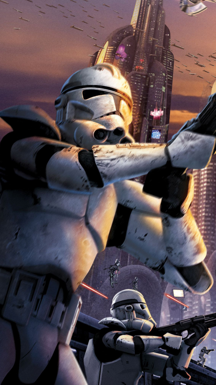 Star Wars Battlefront, Star Wars, Jeu Pc, Stratégie de Jeu Vidéo, Jeu de Tir. Wallpaper in 750x1334 Resolution