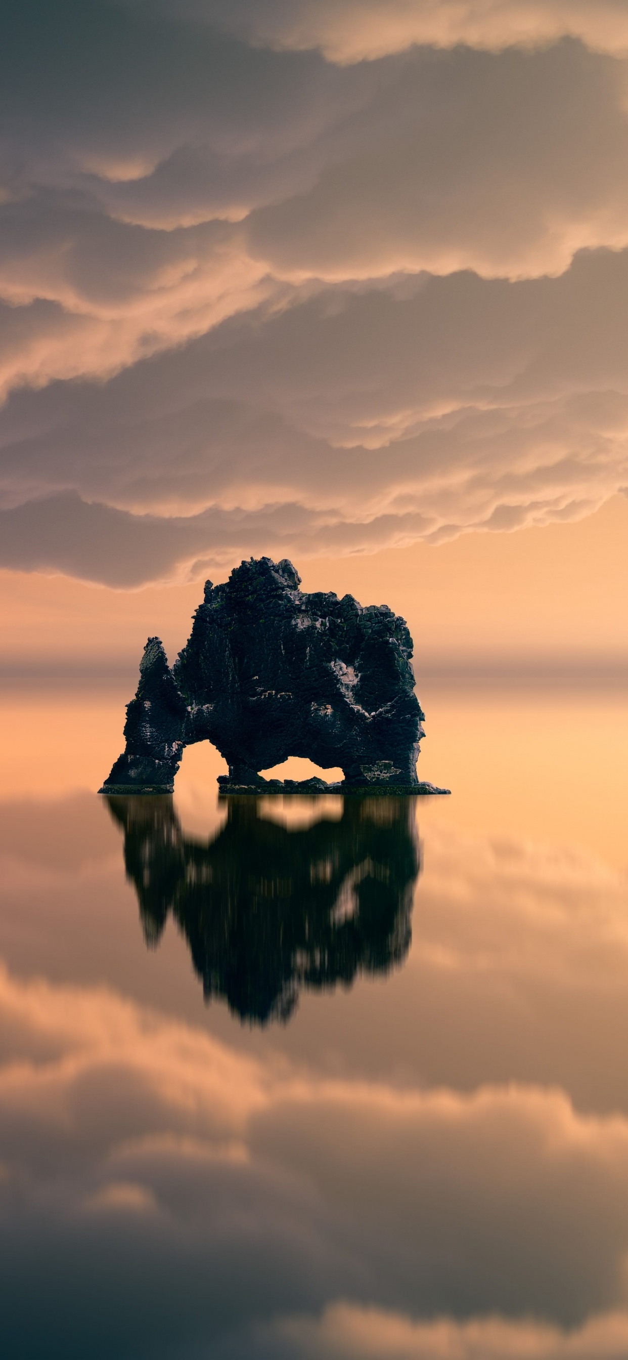 Silhouette of Man and Woman Standing on Top of Mountain During Sunset. Wallpaper in 1242x2688 Resolution