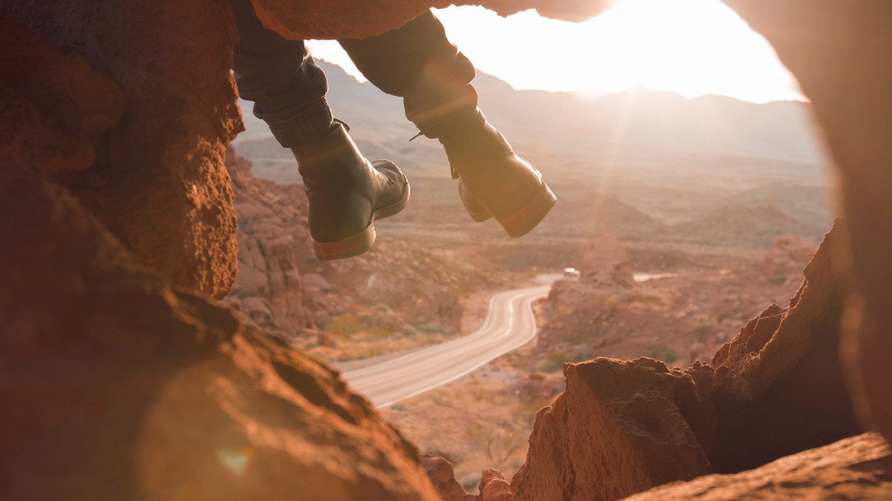 Rock, Formation, Sunlight, Geology, Canyon. Wallpaper in 1280x720 Resolution