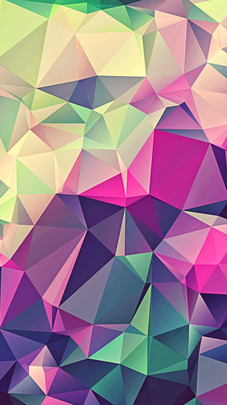 Peinture Abstraite Rose et Bleue. Wallpaper in 750x1334 Resolution