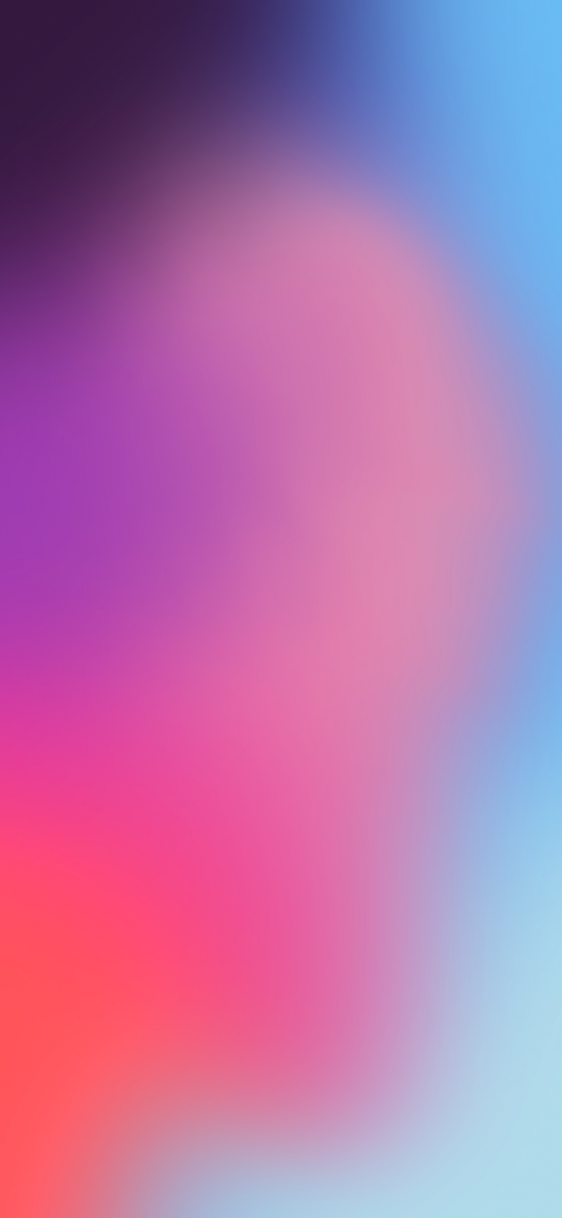 Farbigkeit, Purpur, Veilchen, Pink, Cloud. Wallpaper in 1125x2436 Resolution