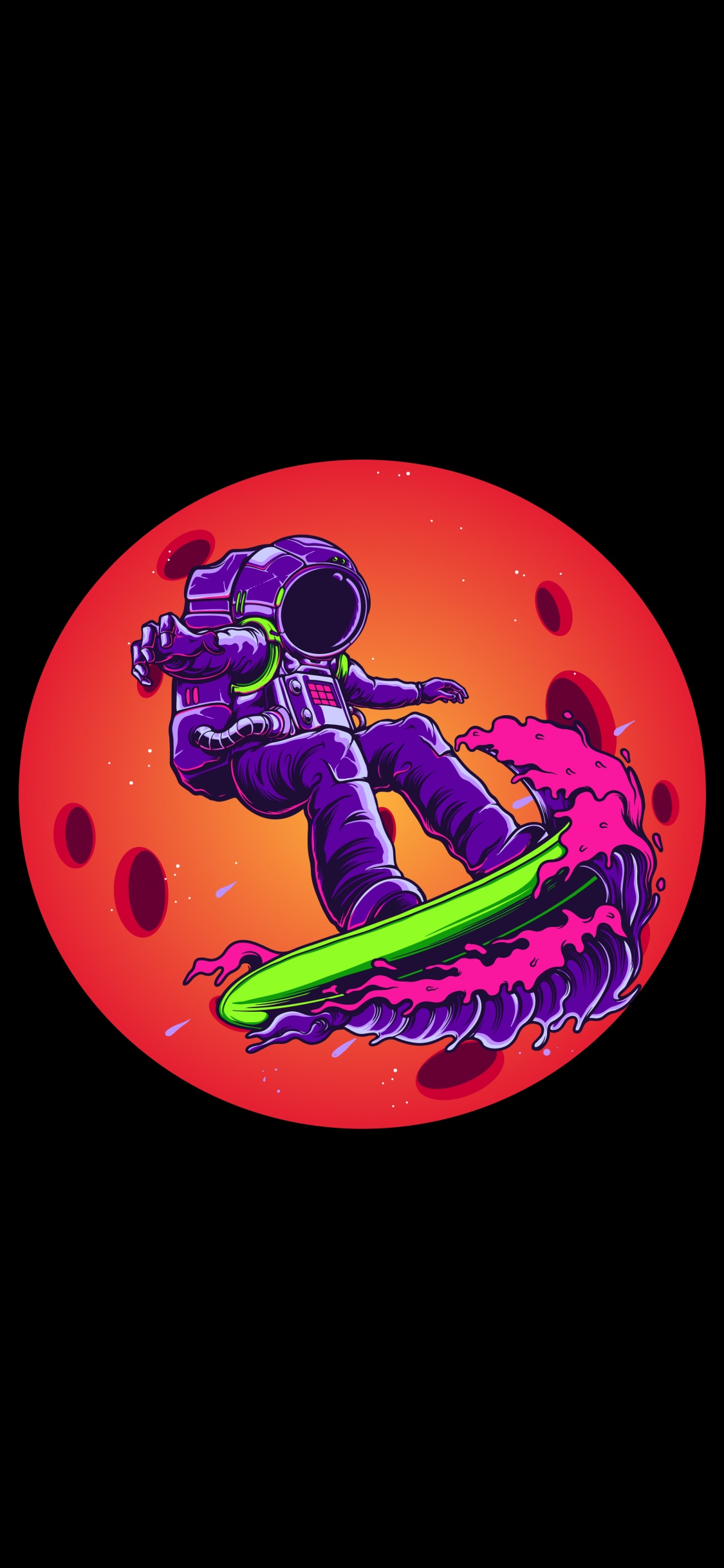 Orange, Manchester United f c, Soundcloud, Kunst, Magenta. Wallpaper in 1125x2436 Resolution