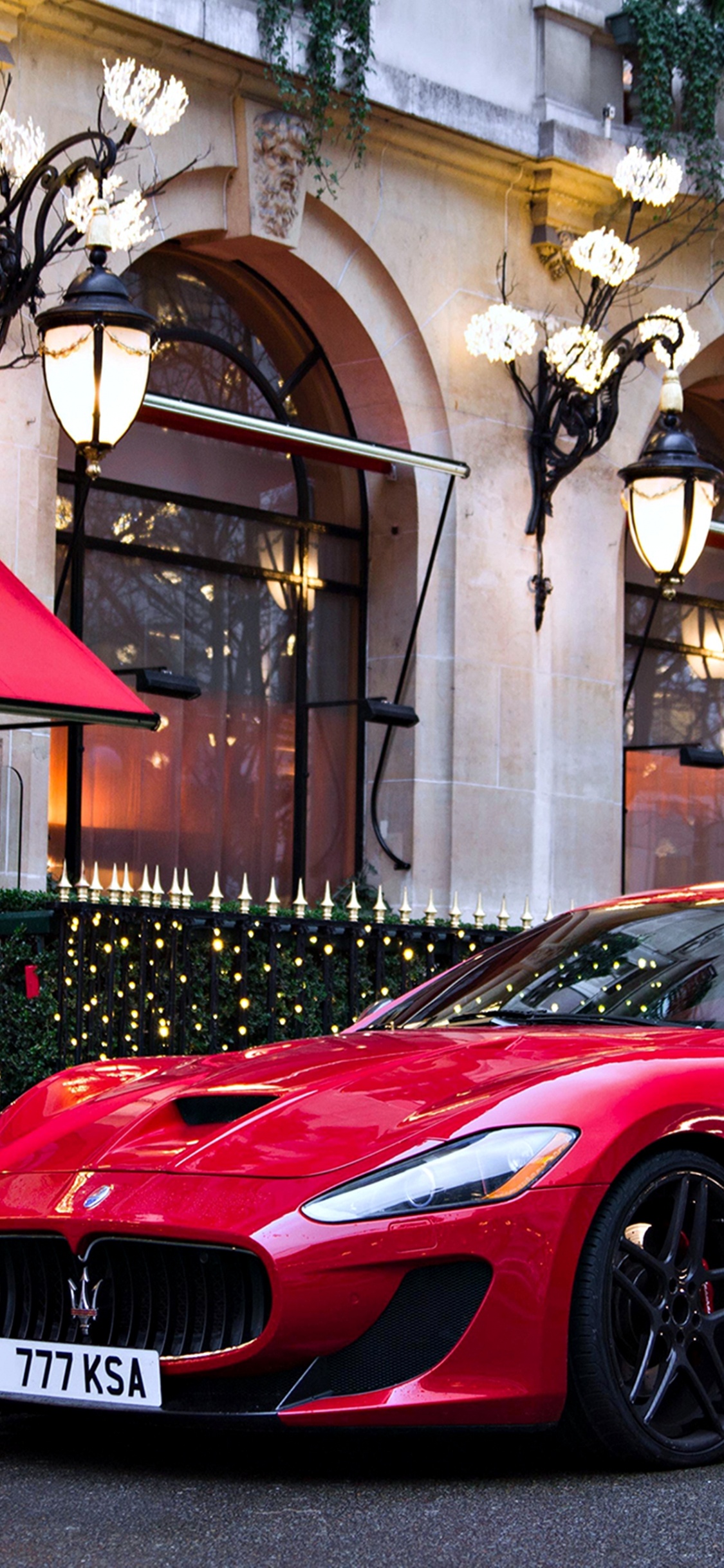 Red Bmw m 3 Parked on Sidewalk During Daytime. Wallpaper in 1125x2436 Resolution