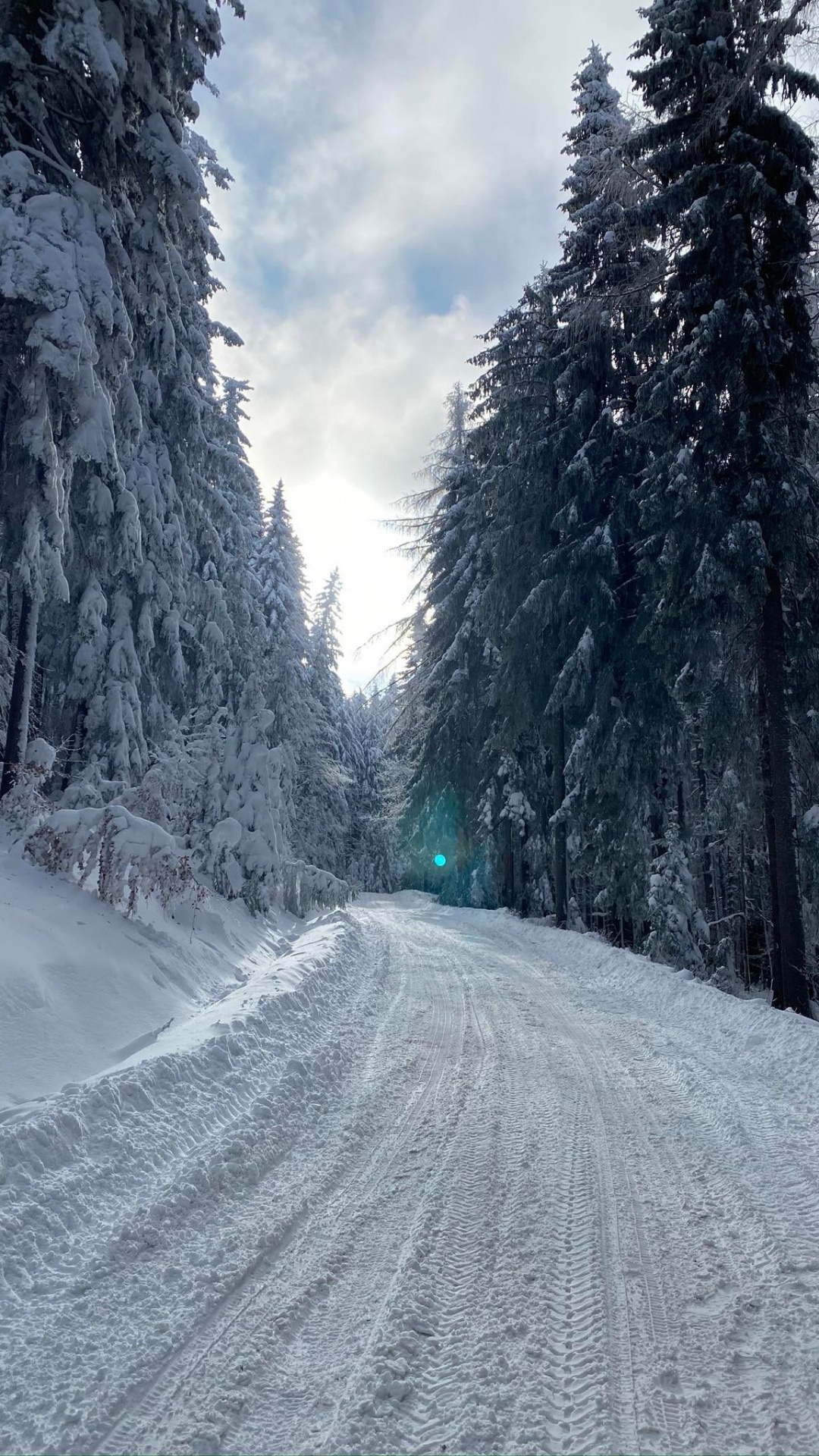 Hiver, Neige, Paysage Naturel, Pente, Surface de la Route. Wallpaper in 1080x1920 Resolution