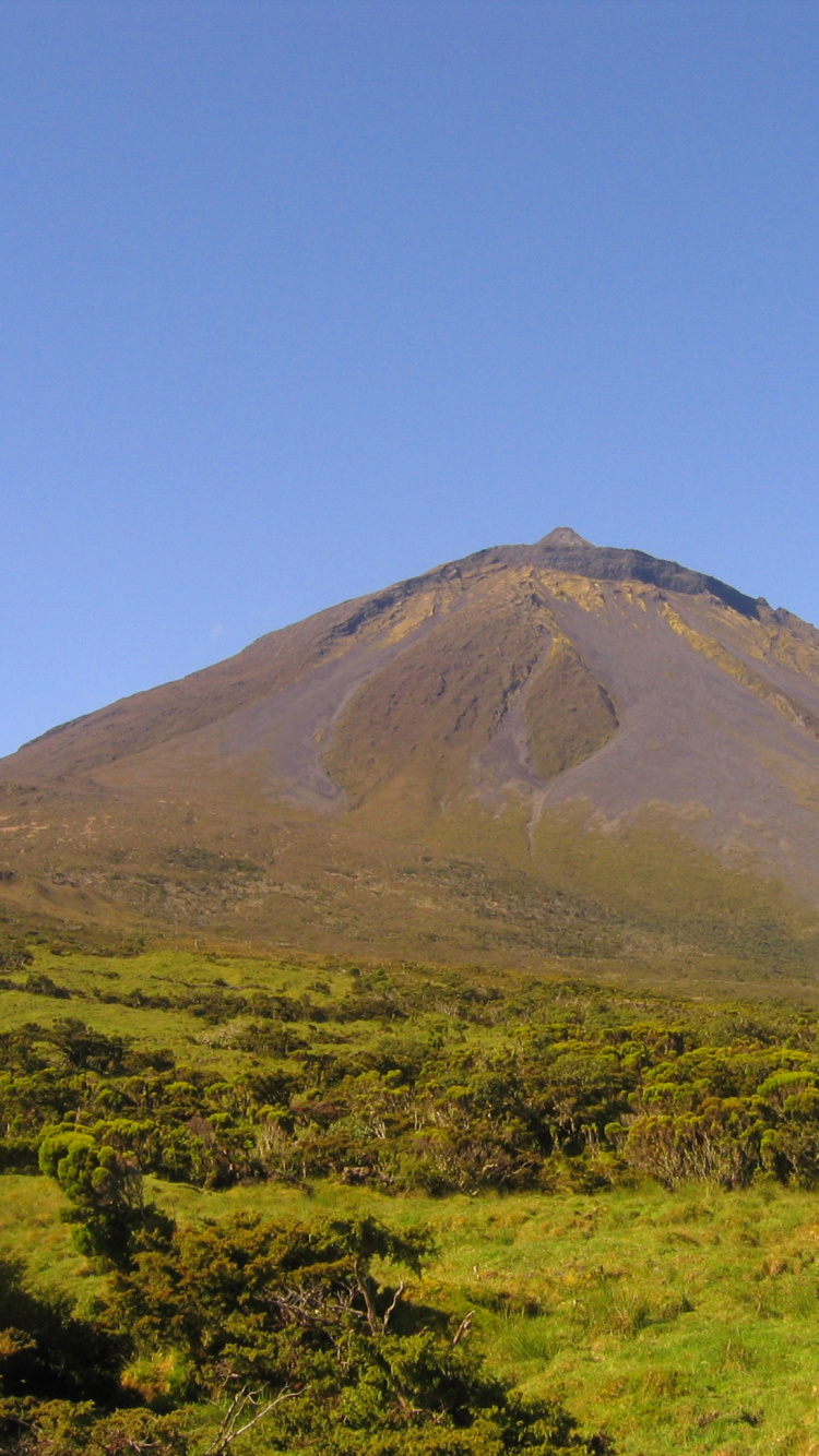高地, 死火山, 安装的风景, 成层, 屏蔽火山 壁纸 750x1334 允许