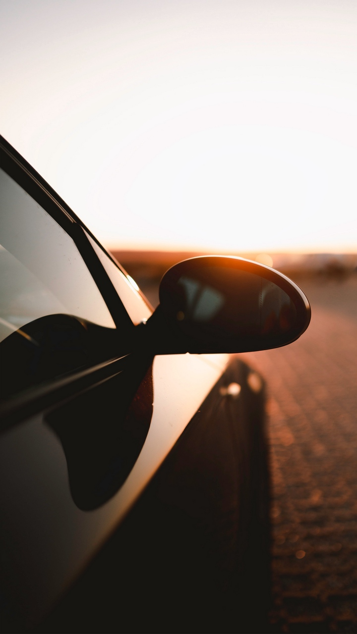 Mirror Selfie Dark Blur, Cars, Sports Car, Mirror, Rear-view Mirror. Wallpaper in 720x1280 Resolution